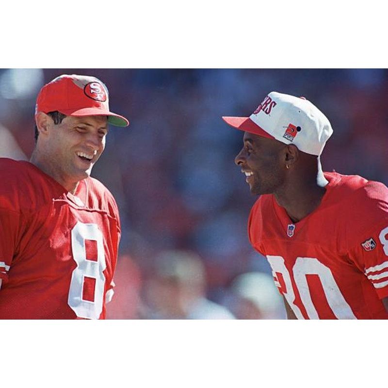 NFL San Francisco 49ers 90s LASER snapback White red cap NFL vtg Size ONE SIZE - 3 Thumbnail