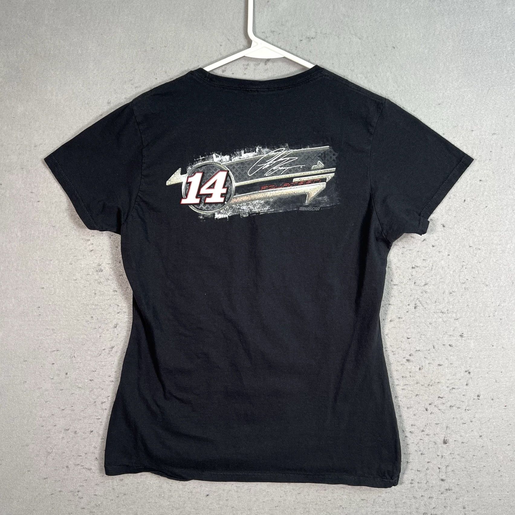 NASCAR VINTAGE Nascar Racing Clint Bowyer Ford Fusion Car T Shirt Womens Medium Black Size M / US 6-8 / IT 42-44 - 2 Thumbnail