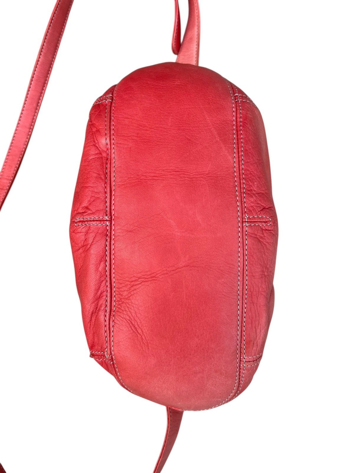 Leather Faded Patina Pink Peach Leather Bag Dog’s Paws Kitamura Size ONE SIZE - 19 Thumbnail