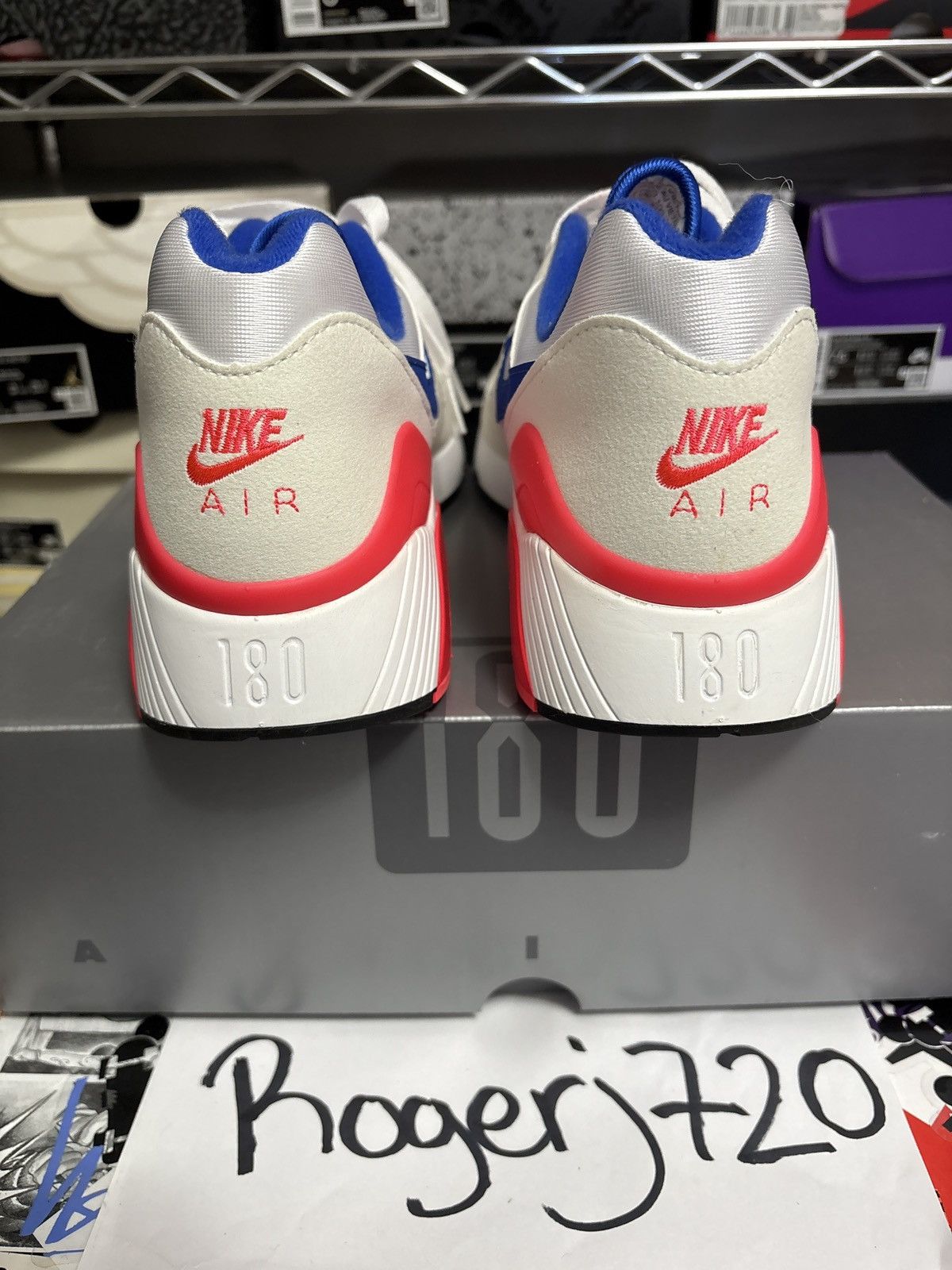 Nike Nike Air Max 180 Ultramarine Size US 8 / EU 41 - 2 Thumbnail