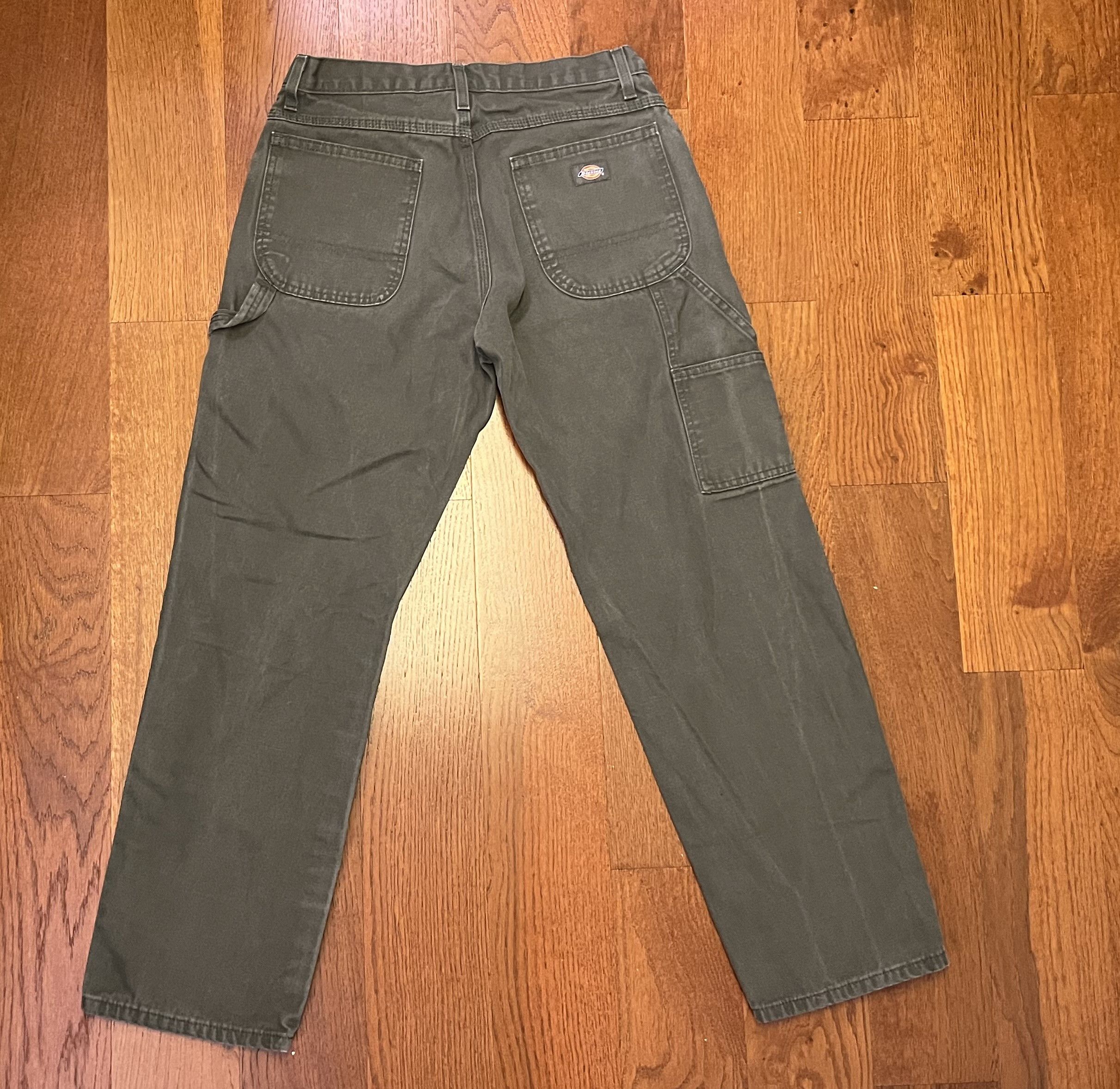 Dickies Dickie's Olive Green Workpants Size US 32 / EU 48 - 2 Thumbnail