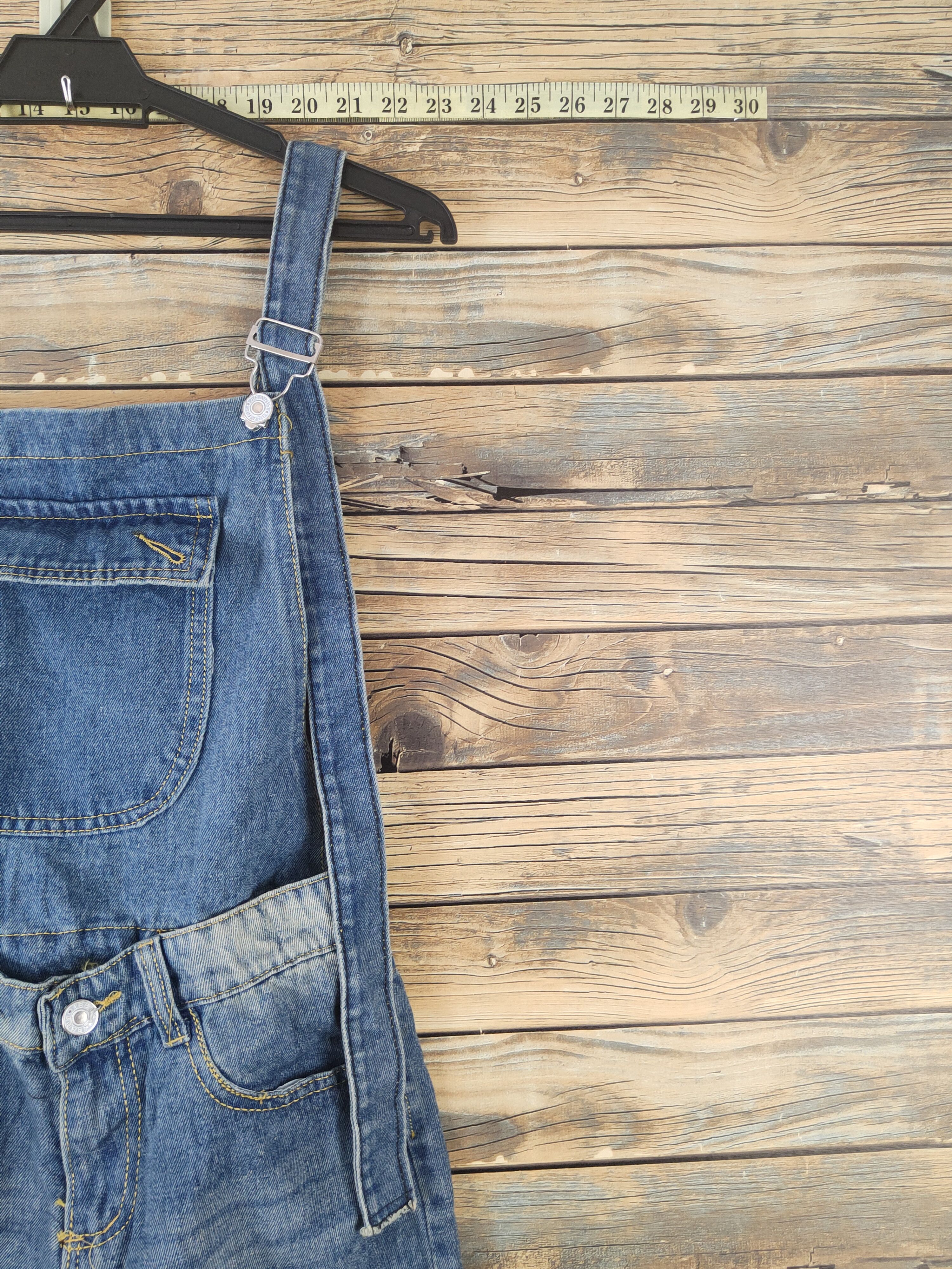 Japanese Brand × Vintage Vintage Japanese Brand Blue Denim Mickey Mouse Jumpsuits Size 27" / US 4 / IT 40 - 4 Thumbnail