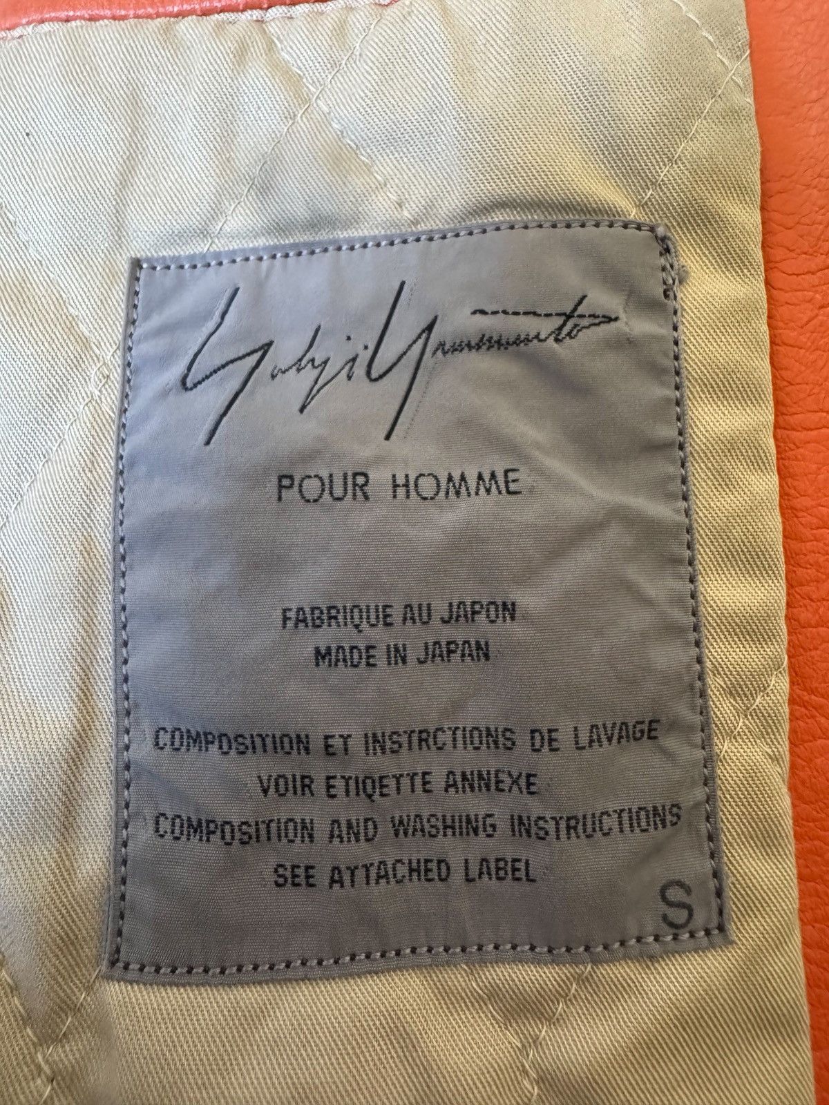 Yohji Yamamoto Yohji Yamamoto Pour Homme AW91 leather jacket Size US S / EU 44-46 / 1 - 3 Thumbnail