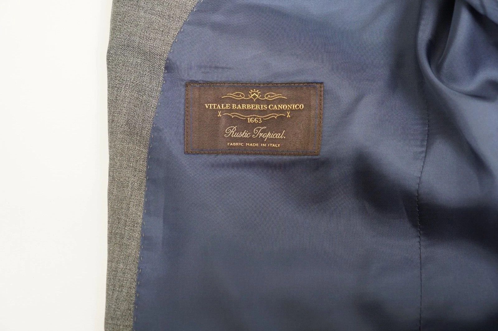 Suitsupply Men Suitsupply Suit Lazio Single Breasted Wool Grey US42 Size 42R - 5 Thumbnail