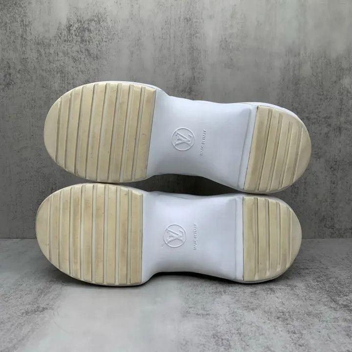 Louis Vuitton Louis Vuitton Black and White Casual Sneakers -2508 Size US 6 / IT 36 - 3 Thumbnail