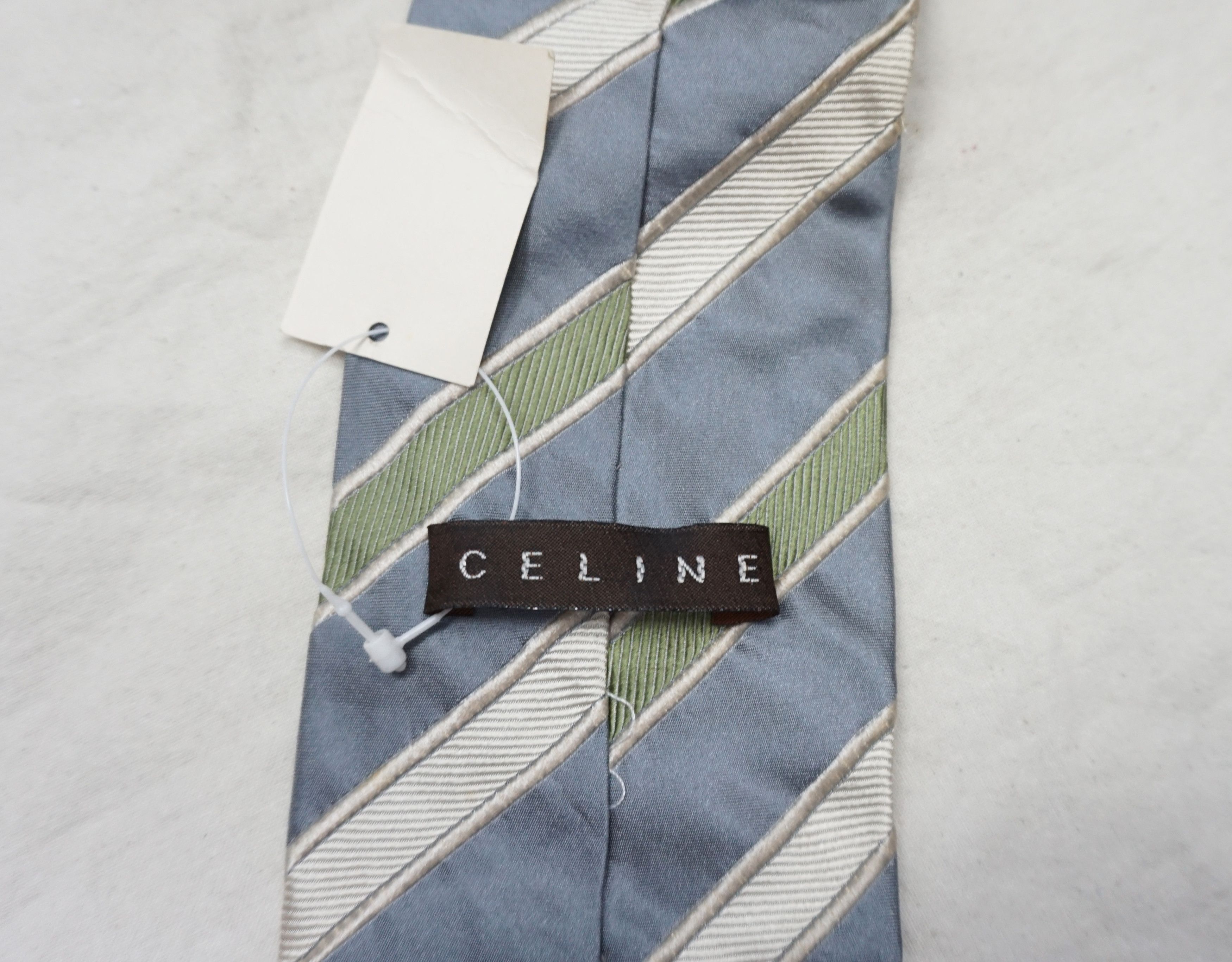 Celine Celine striped necktie Size ONE SIZE - 2 Thumbnail