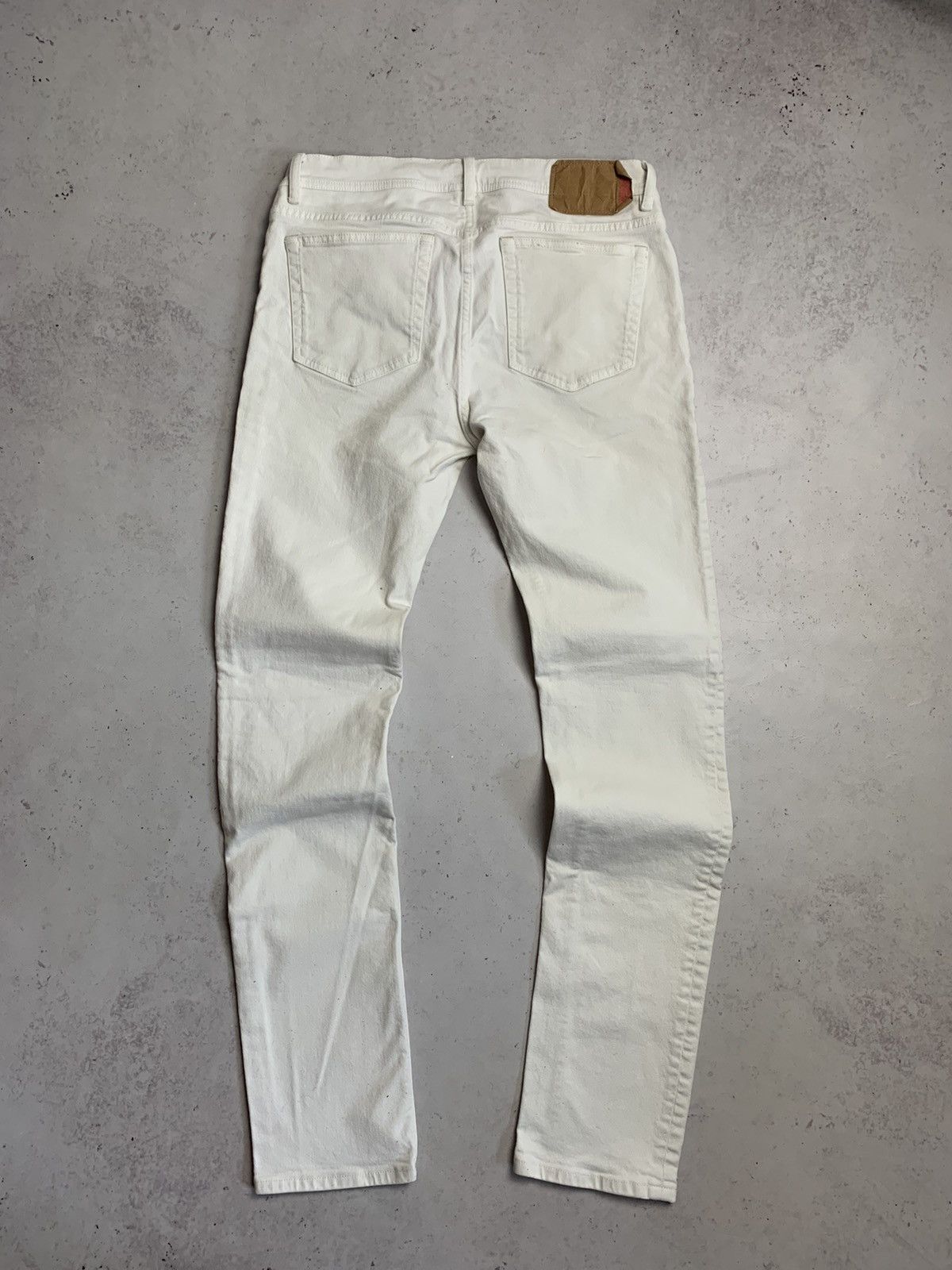 Acne Studios Acne Studious Blå Konst North White Pants 34x34 Size US 34 / EU 50 - 5 Thumbnail