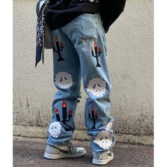 DENIM TEARS × Levi's × Virgil Abloh The Denim Tears x Virgil Abloh "Message in a Tear" Size US 28 / EU 44 - 11 Thumbnail