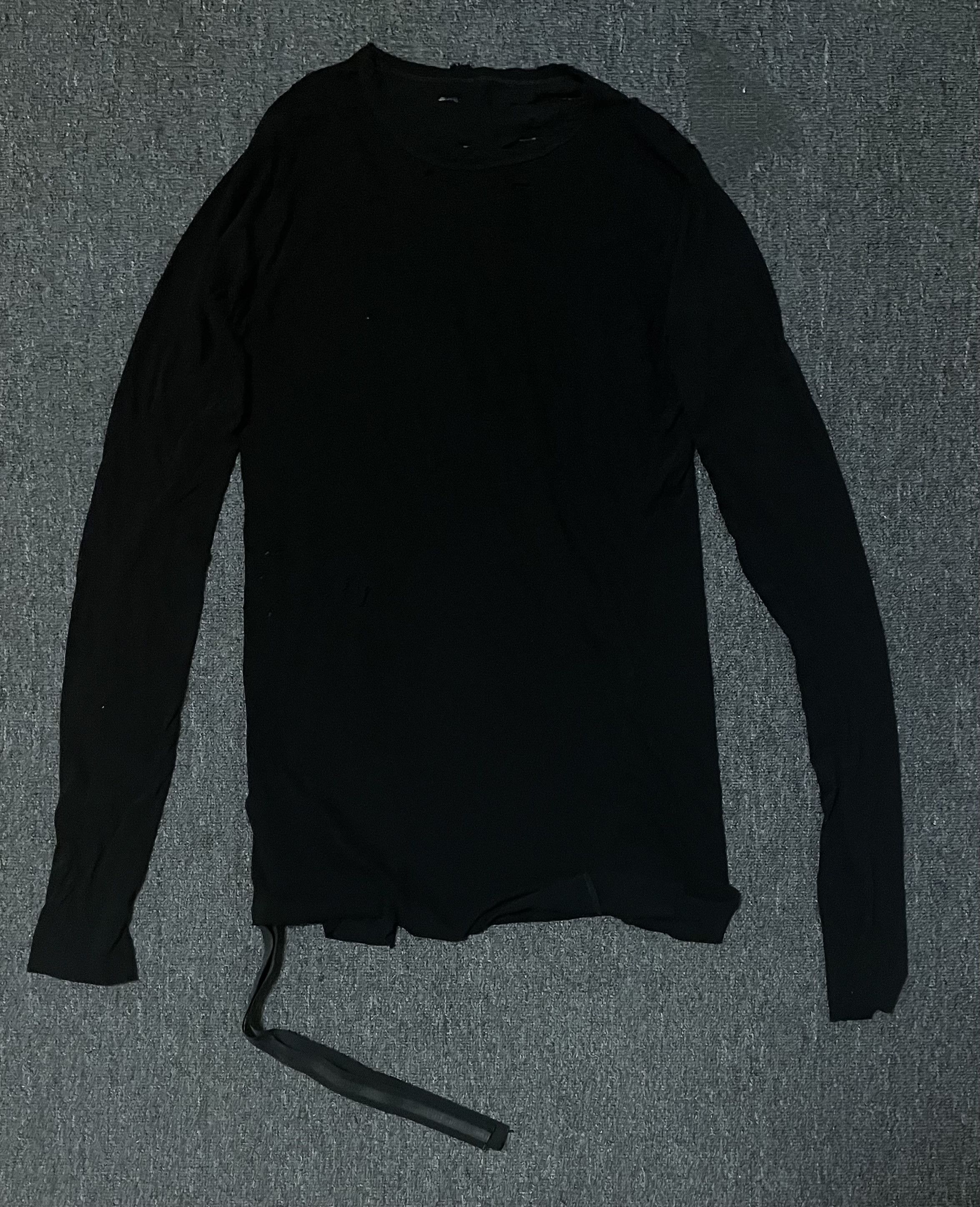 Unravel Project Unravel Project knife damage long sleeve t shirts size M Size US M / EU 48-50 / 2 - 1 Thumbnail
