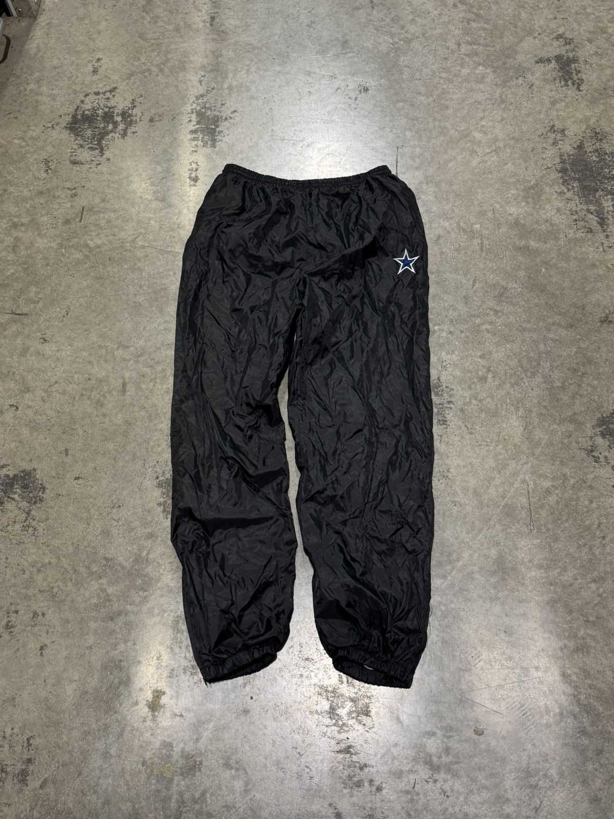 NFL × Vintage Vintage 90s Dallas Cowboys Star Logo Track Pants XL Size US 36 / EU 52 - 1 Thumbnail