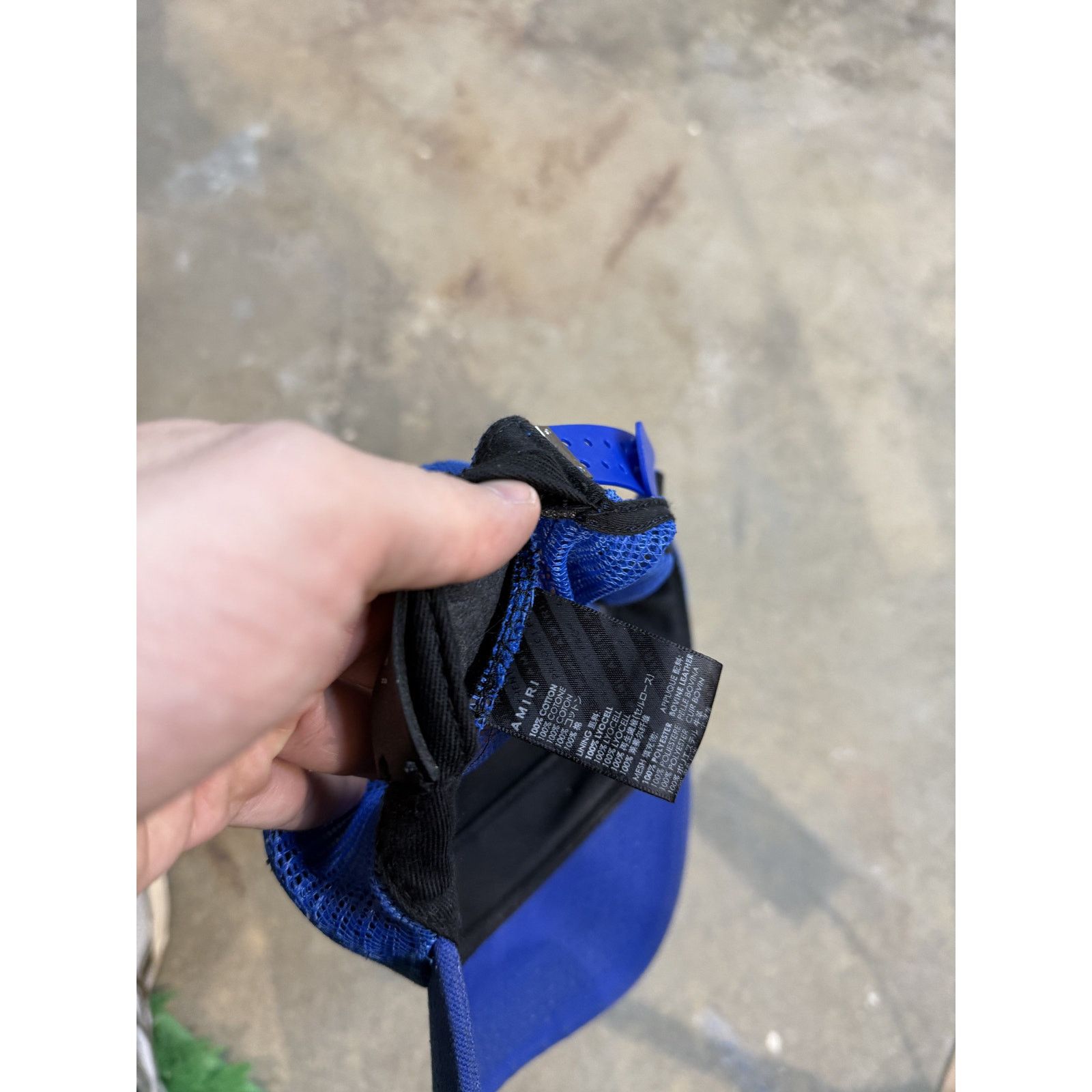 Amiri Amiri 3 Star Trucker Blue White Used OS Size ONE SIZE - 5 Thumbnail