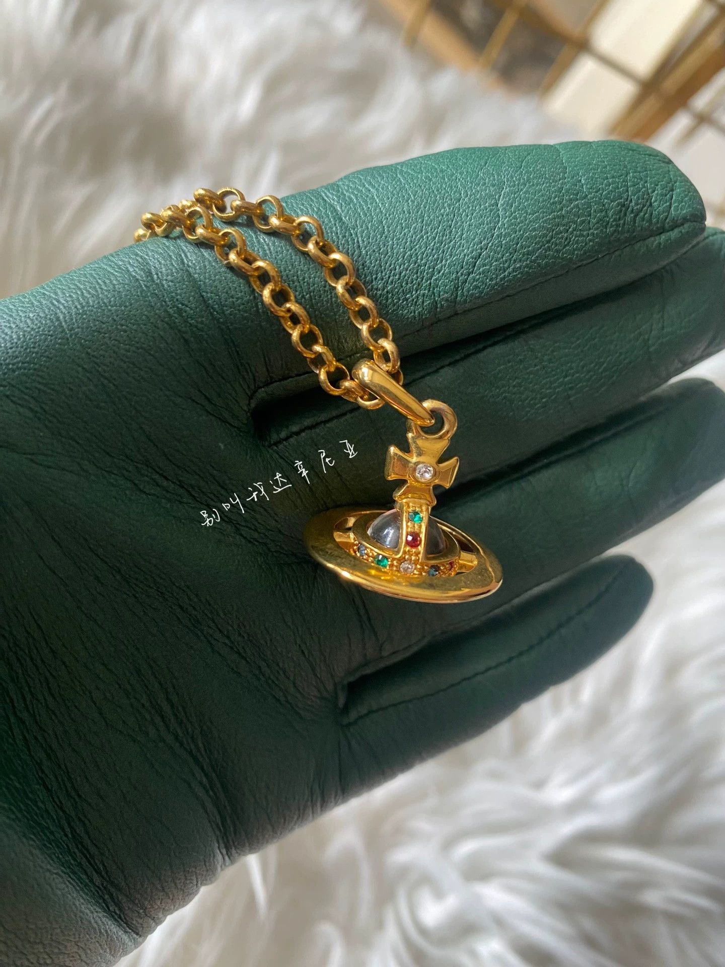 Vivienne Westwood Vivienne Westwood Gold Orb Necklace Size ONE SIZE - 1 Thumbnail