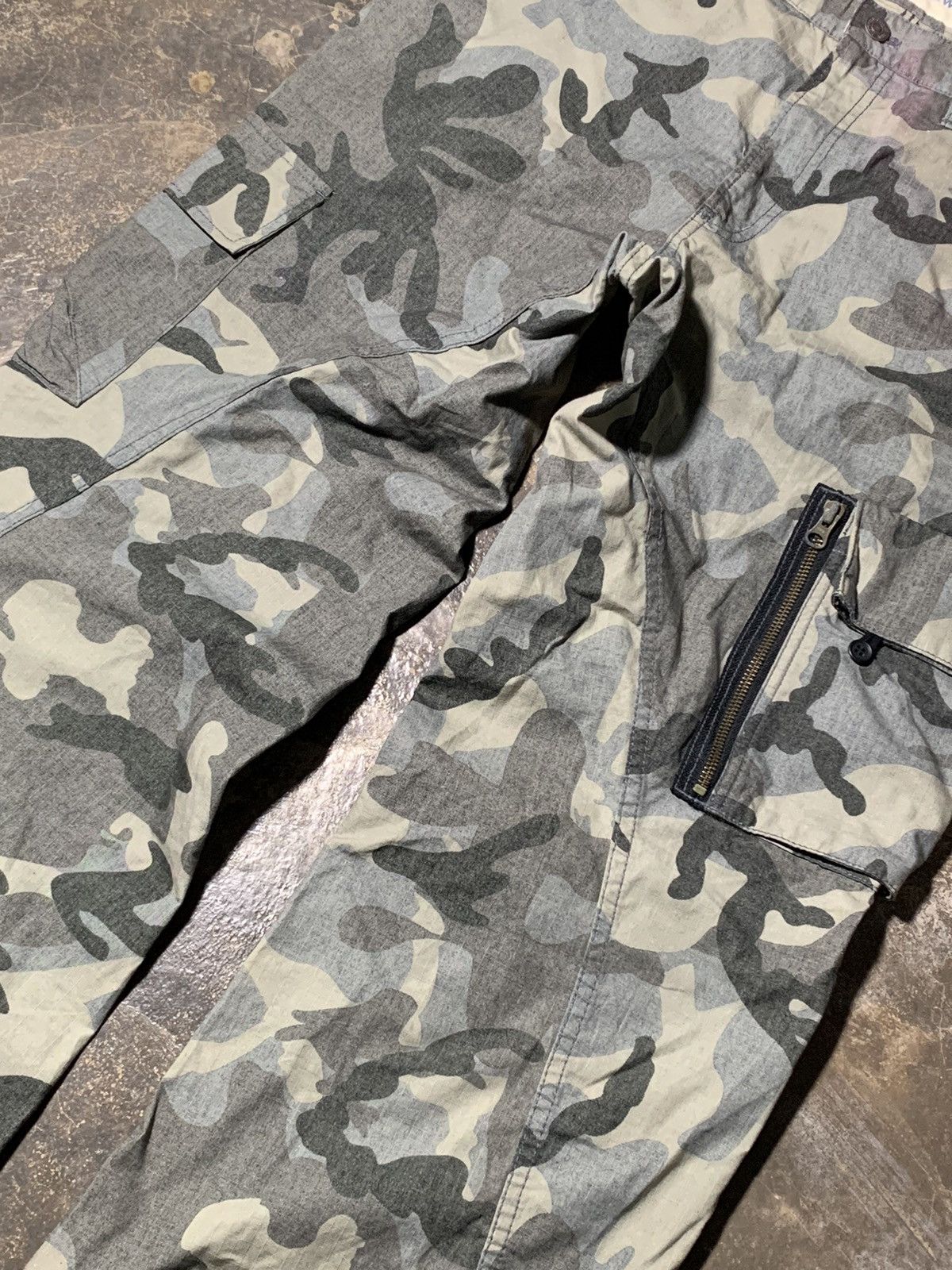 PPFM PPFM Camo Baggy Cargo Pants Size US 32 / EU 48 - 3 Thumbnail