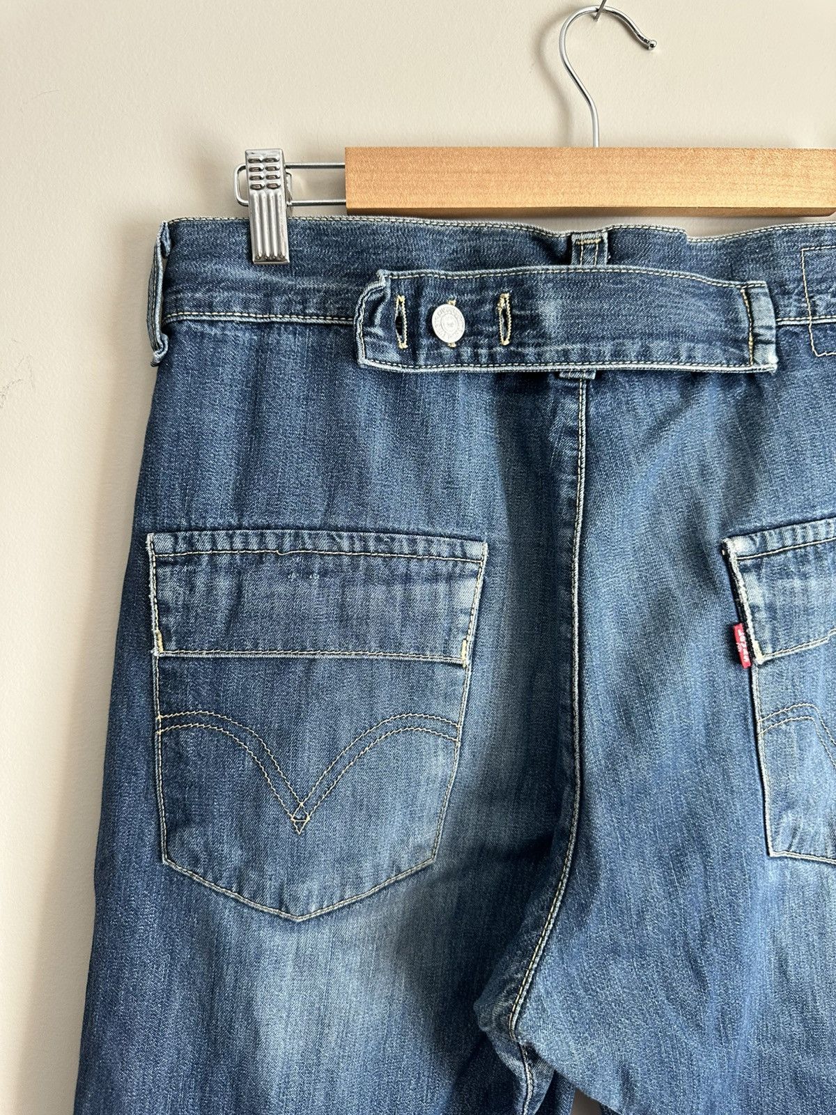 Levi's Levi’s Engineered Jeans Twisted Seam Buckle-Back Denim Size US 30 / EU 46 - 5 Thumbnail