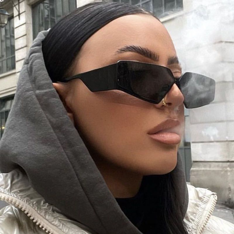 Electric Visual Retro Street ins style custom avant-garde sunglasses Size ONE SIZE - 2 Thumbnail