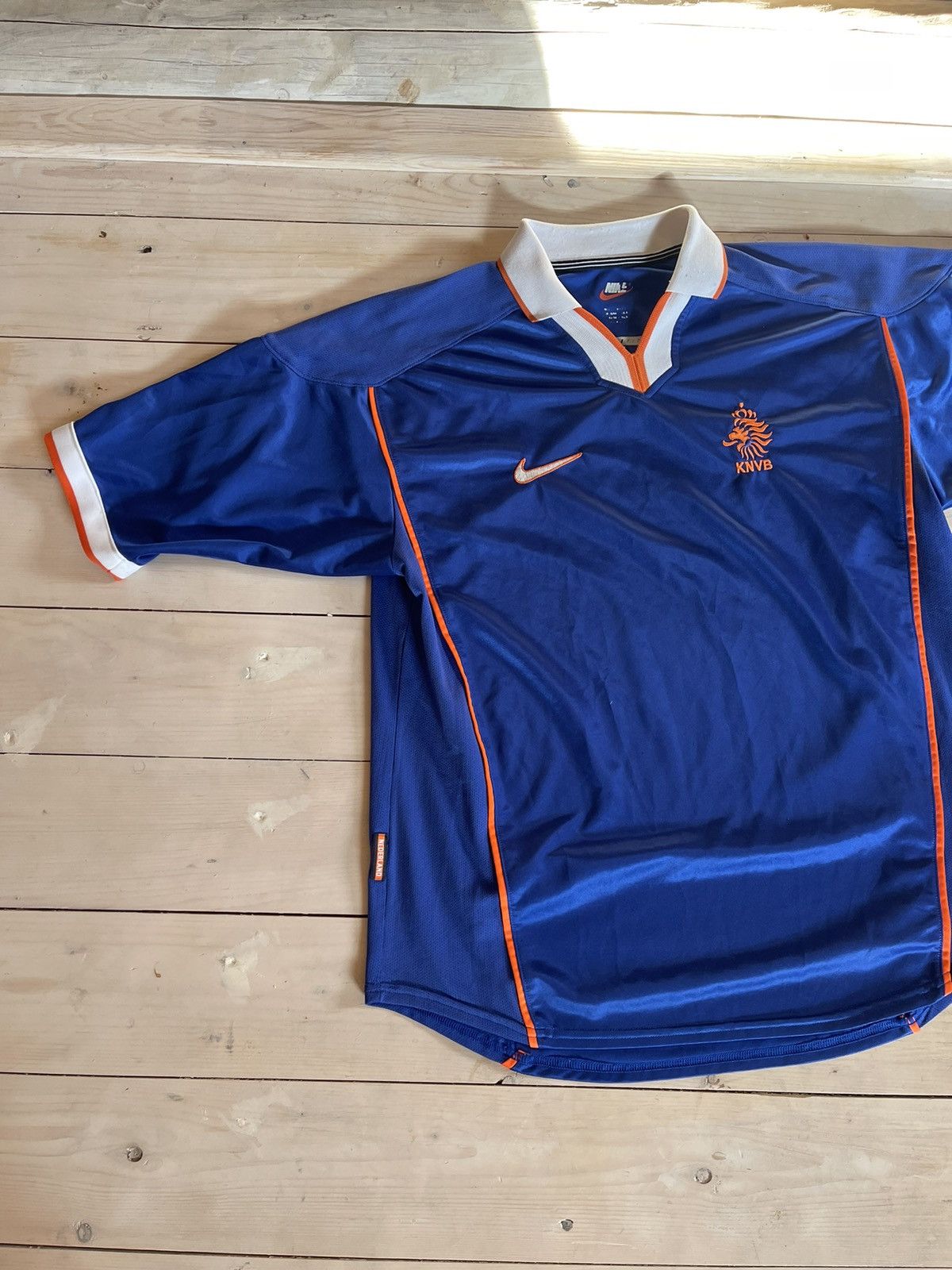 Nike 1999 Nike KNVB Netherland vintage soccer jersey Size US L / EU 52-54 / 3 - 2 Thumbnail