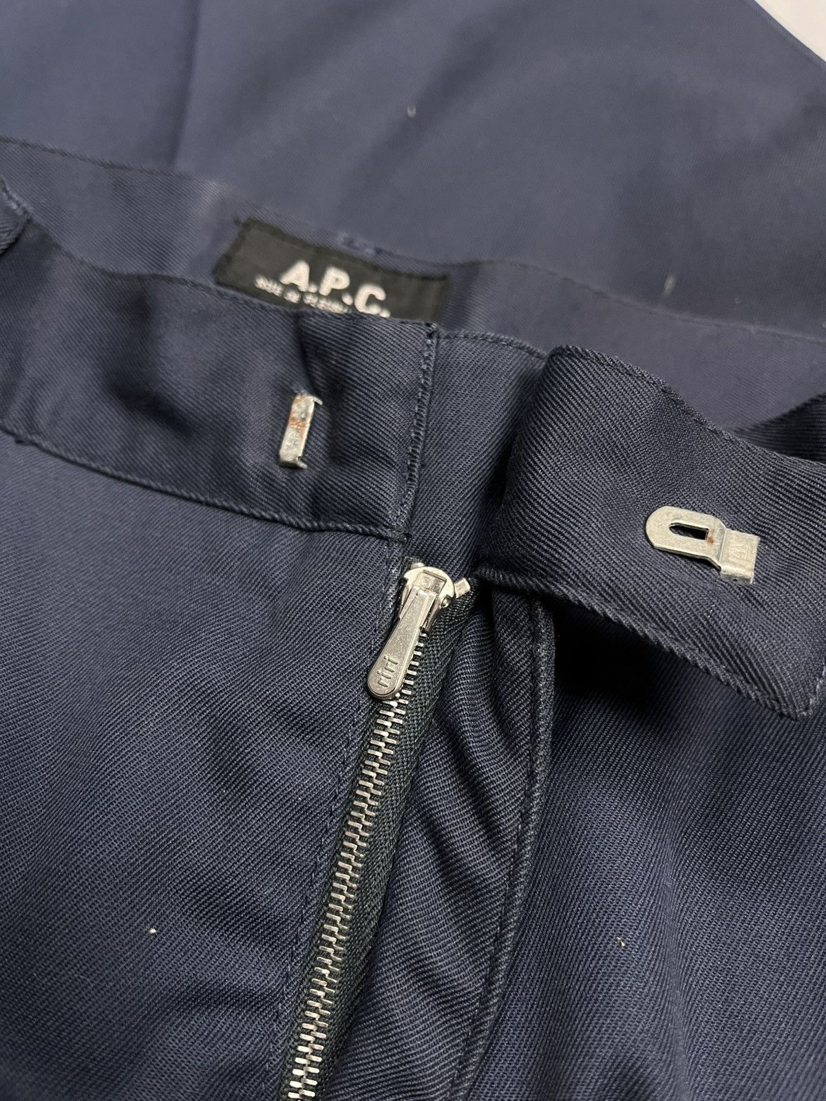 A.P.C. A.P.C Rue De Fleurus Paris Pants Navy Size US 30 / EU 46 - 9 Thumbnail