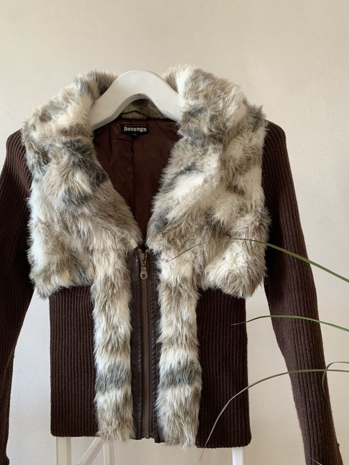 Hysteric Glamour Revenge Y2K Faux Fur Knit Jacket Hysteric Glamour Goa styled Size M / US 6-8 / IT 42-44 - 2 Thumbnail