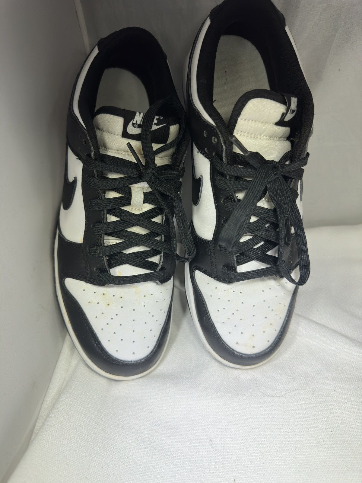 Nike Nike Dunk Low Black White Panda Great Shape Men's 11 Size US 11 / EU 44 - 6 Thumbnail