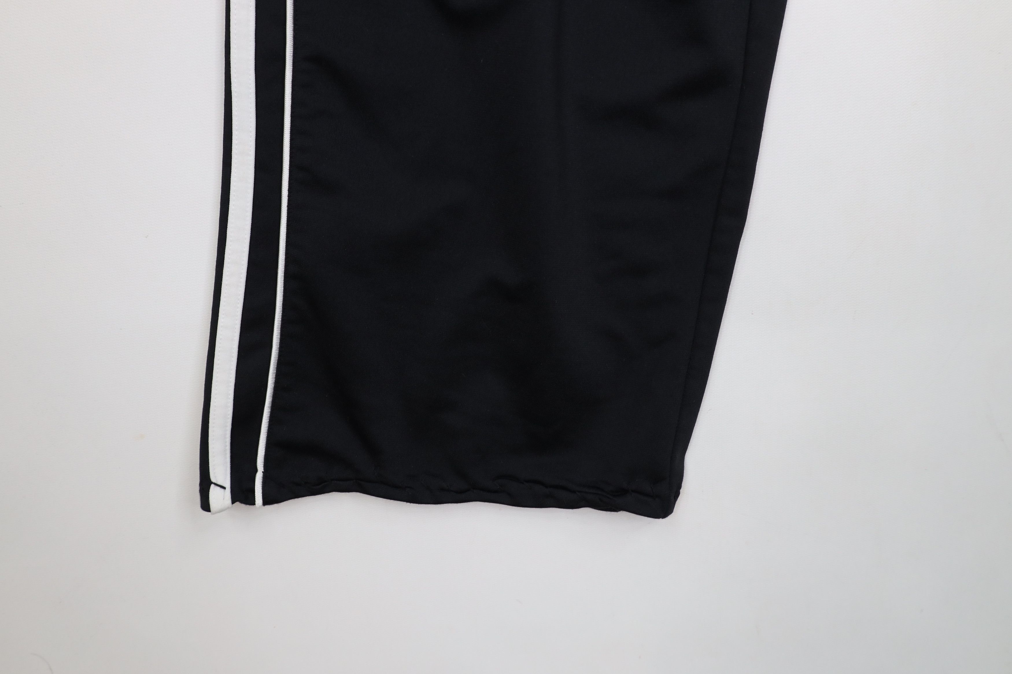 Adidas × Vintage Vintage Adidas Spell Out Striped Wide Leg Sweatpants Pants Size US 36 / EU 52 - 6 Thumbnail