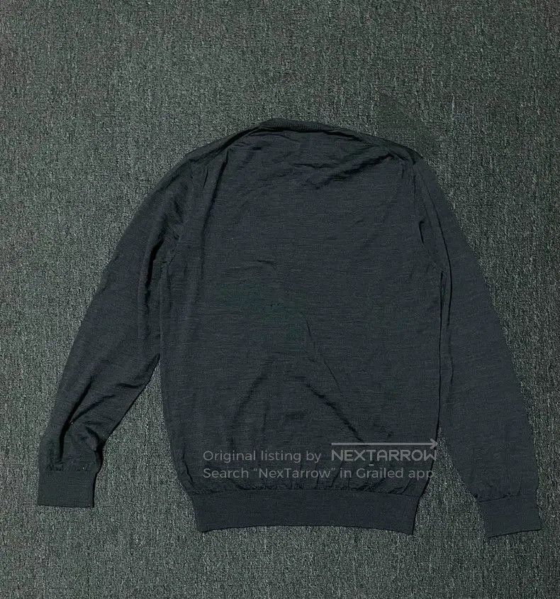Versace Versace Grey Wool Sweater Pullover. Size US L / EU 52-54 / 3 - 4 Thumbnail