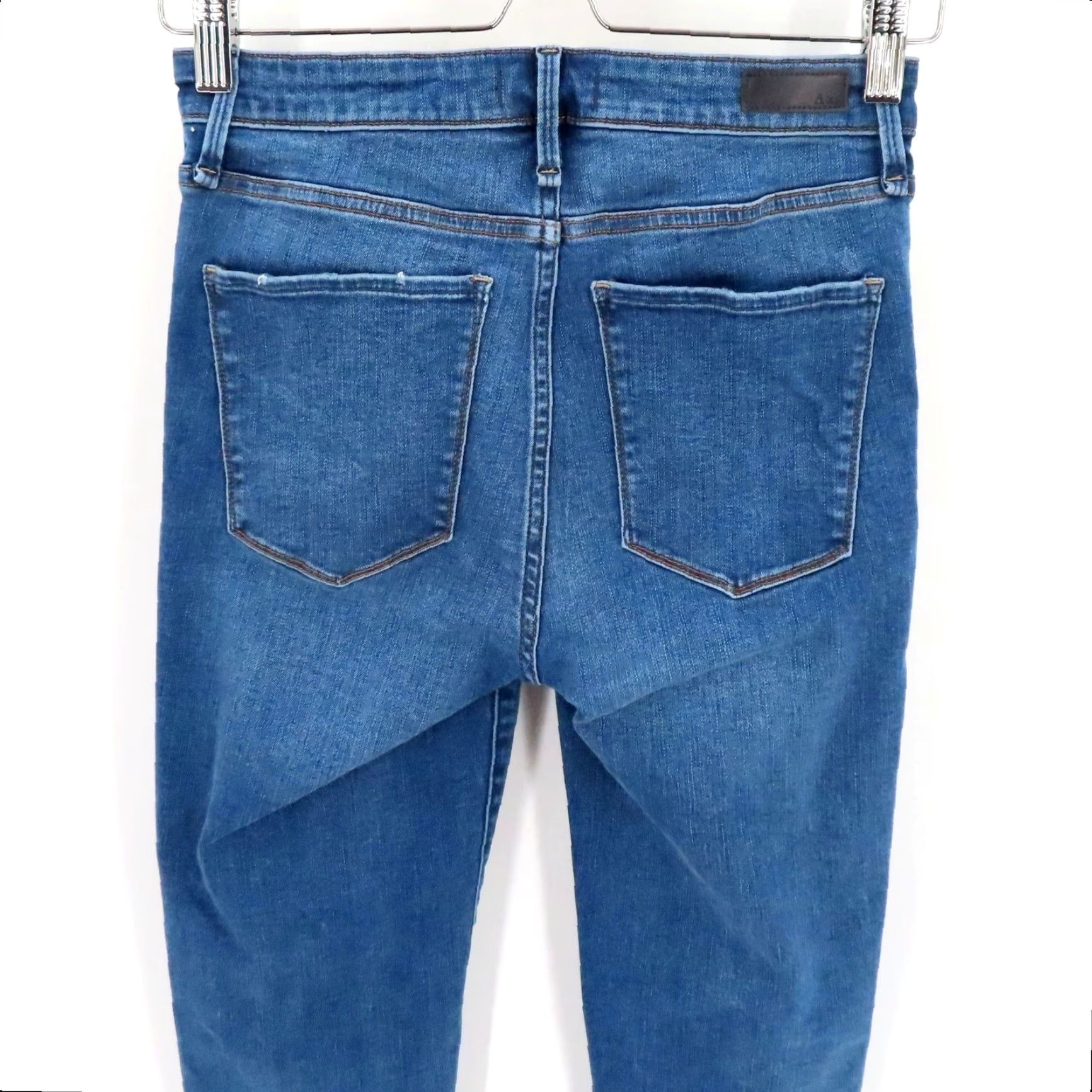 Abercrombie & Fitch Abercrombie & Fitch Simone High Rise Super Skinny Blue Denim Jeans Women 26 2L Size 26" / US 2 / IT 38 - 5 Thumbnail