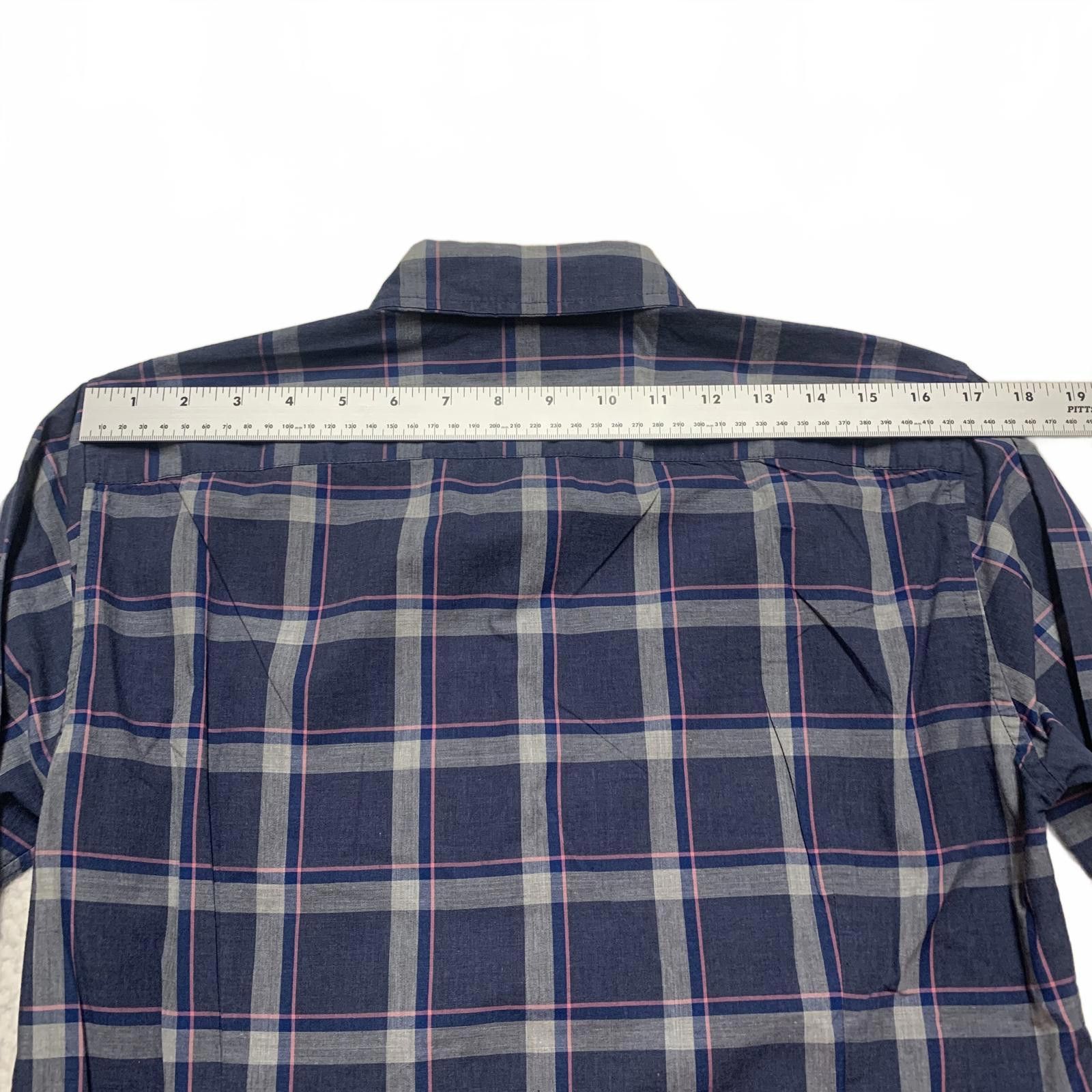 Bonobos Bonobos Men's Size Small Blue Tailored Fit Plaid Shirt Size US S / EU 44-46 / 1 - 6 Thumbnail