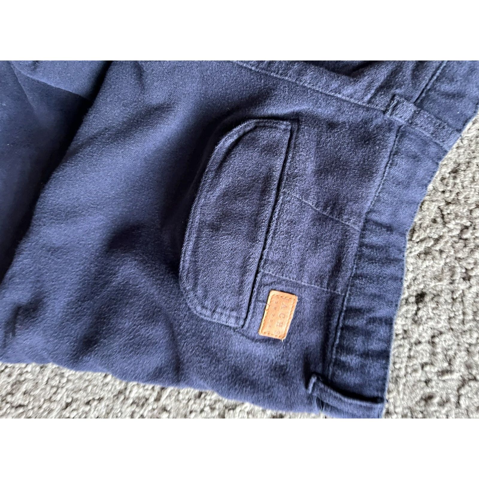 Vintage VINTAGE JACHS New York Mens Navy Brooklyn Fit Cargo Pants 29 Inseam 32.5 Adult Regular Navy Cargo Pants Mens 29 Size US 29 - 5 Thumbnail