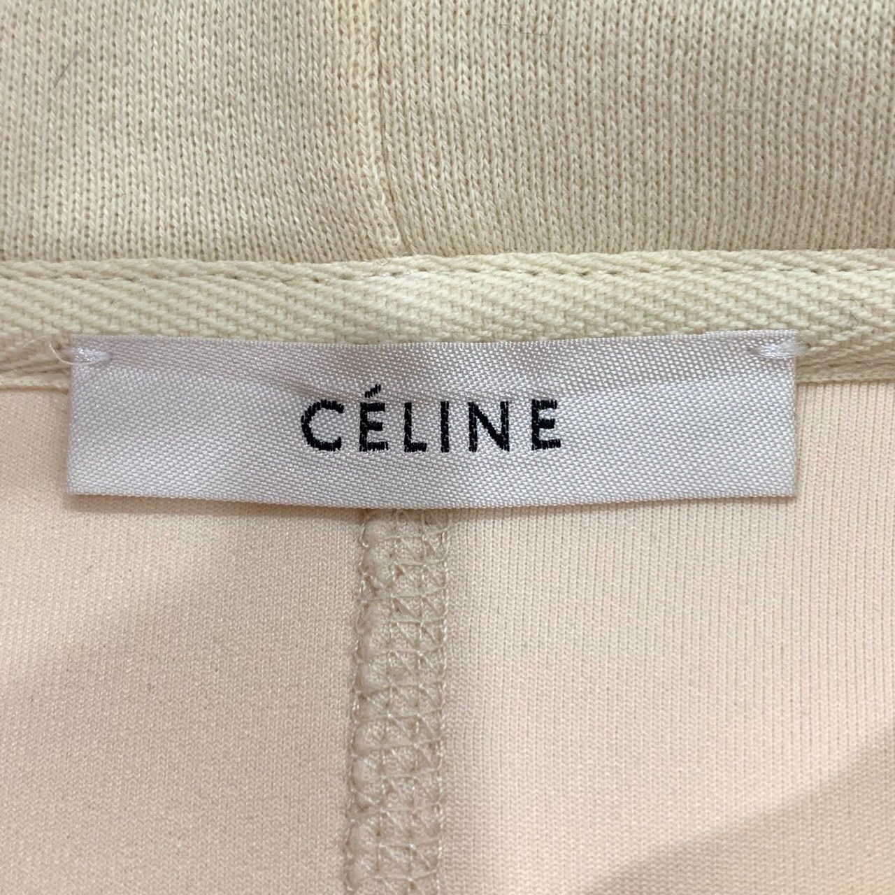 Celine Celine Color-Block Hooded Cotton Long-Sleeve Pullover Sweats Size XS / US 0-2 / IT 36-38 - 2 Thumbnail