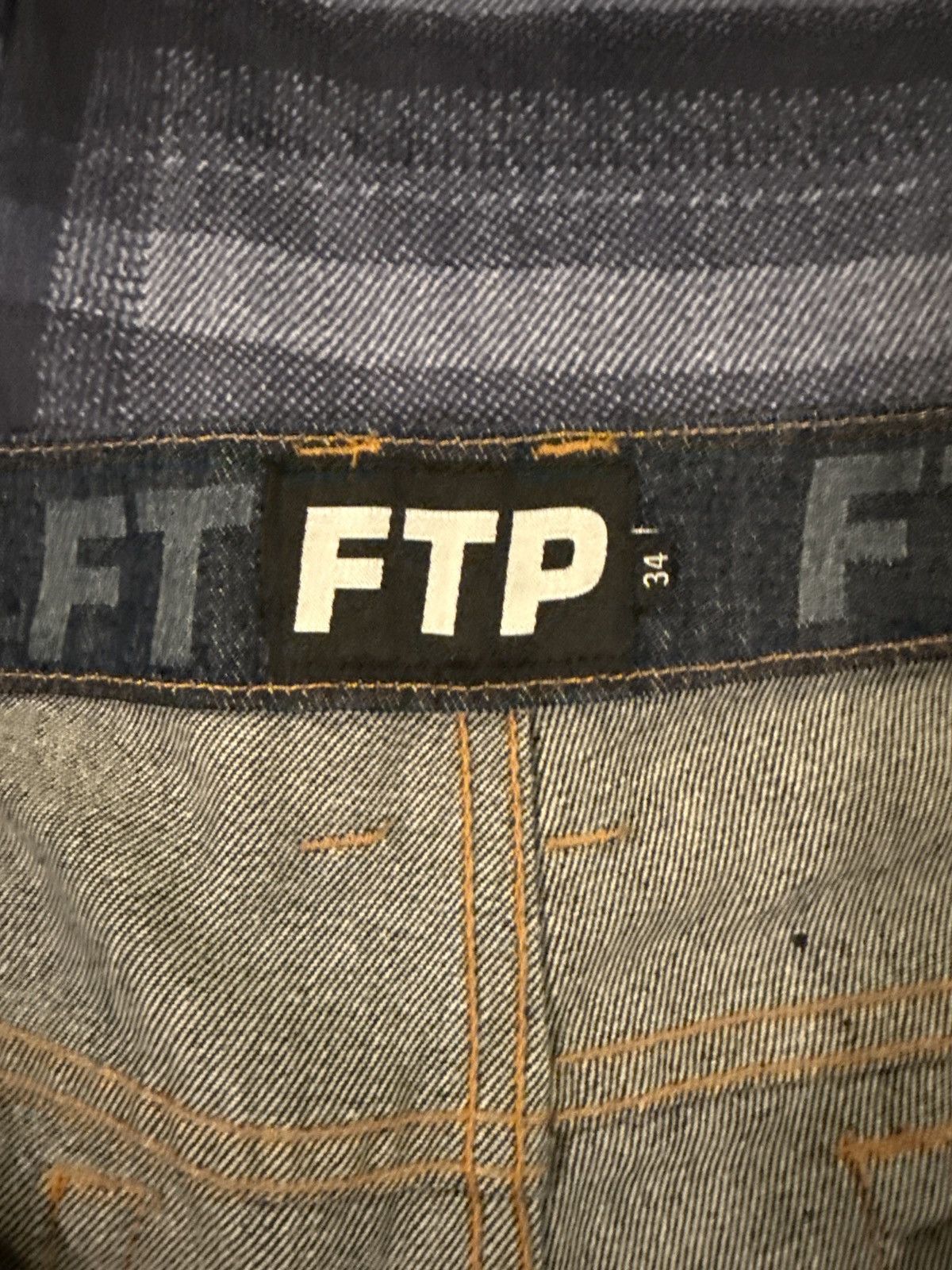 Fuck The Population Fuck The Population All Over Denim Pant FW21 Size US 34 / EU 50 - 1 Thumbnail