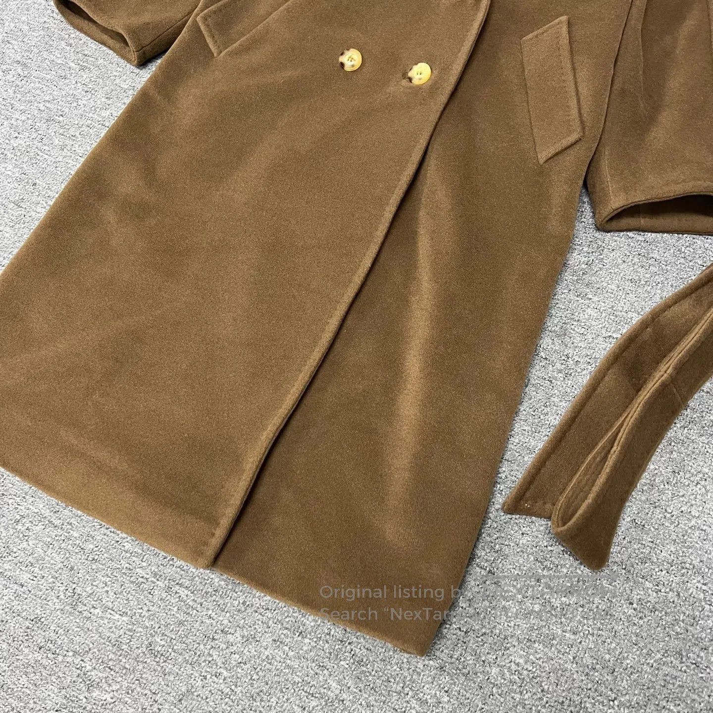 Max Mara MaxMara size 34 Main Line 101801: Classic Coat| Size S / US 4 / IT 40 - 4 Thumbnail