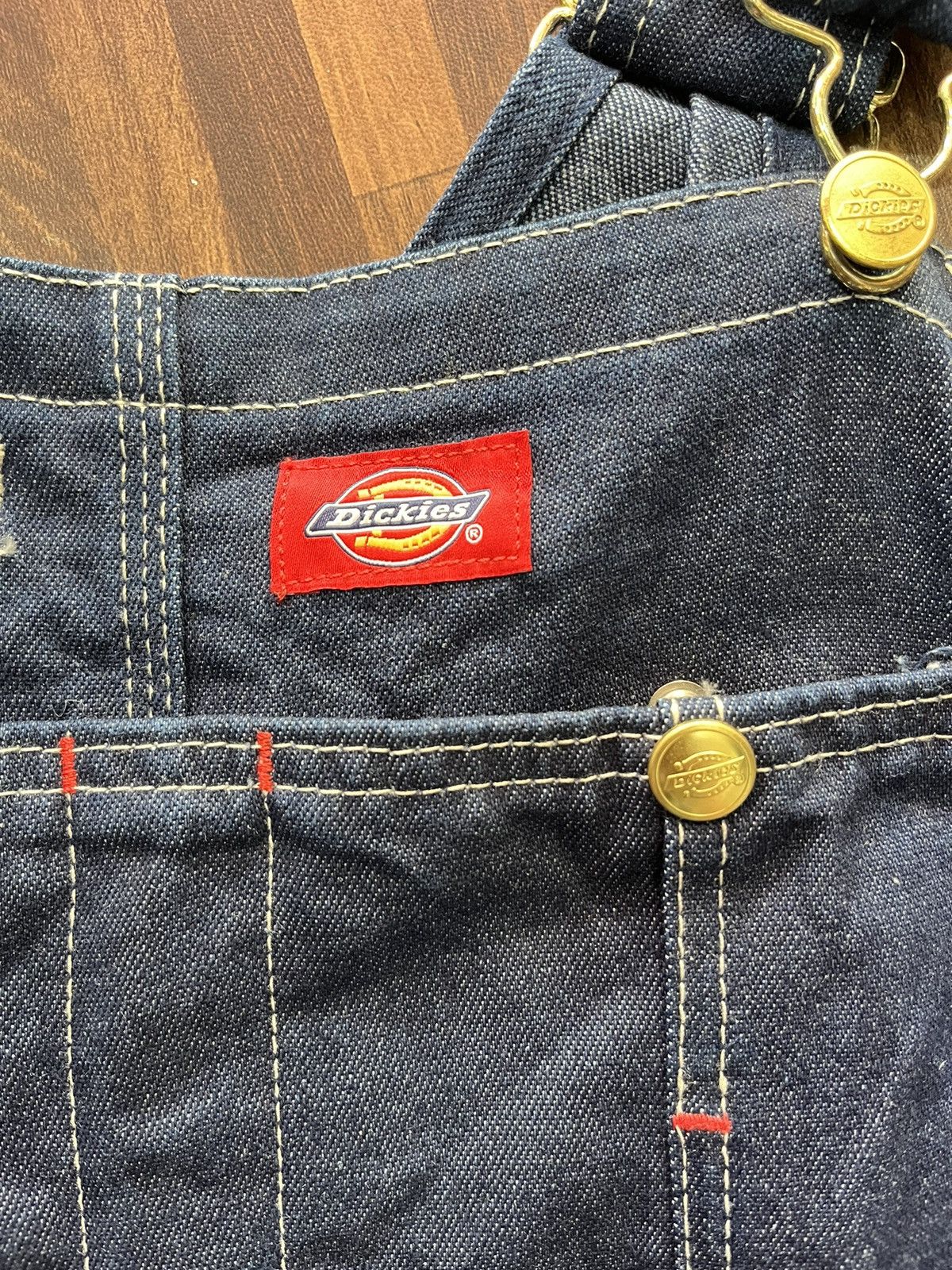 Dickies × Vintage Overall Dickies Blue jeans Size US 36 / EU 52 - 3 Thumbnail