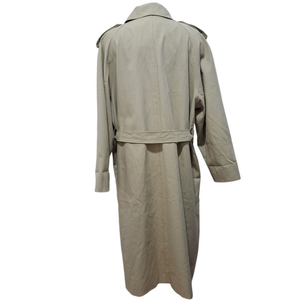 Other Zhou Mo Oversized Trench Coat Tencel Belted No Size Tag Medium Light Olive NWT Size M / US 6-8 / IT 42-44 - 6 Thumbnail