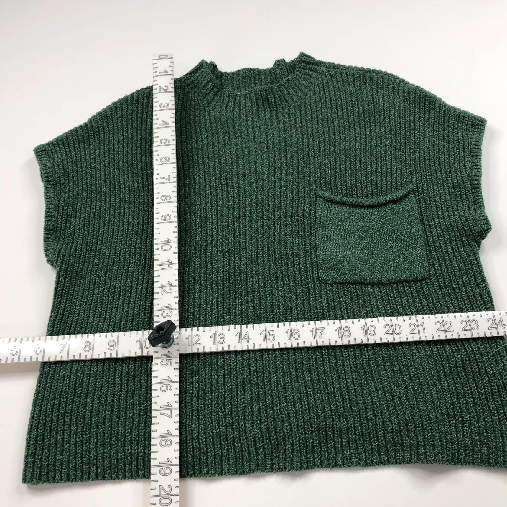 Free People Free People FP Beach Pullover Sweater Mock Neck Green MINT Small Lagenlook Knit Womens XS? No; Original size S. Size S / US 4 / IT 40 - 2 Thumbnail