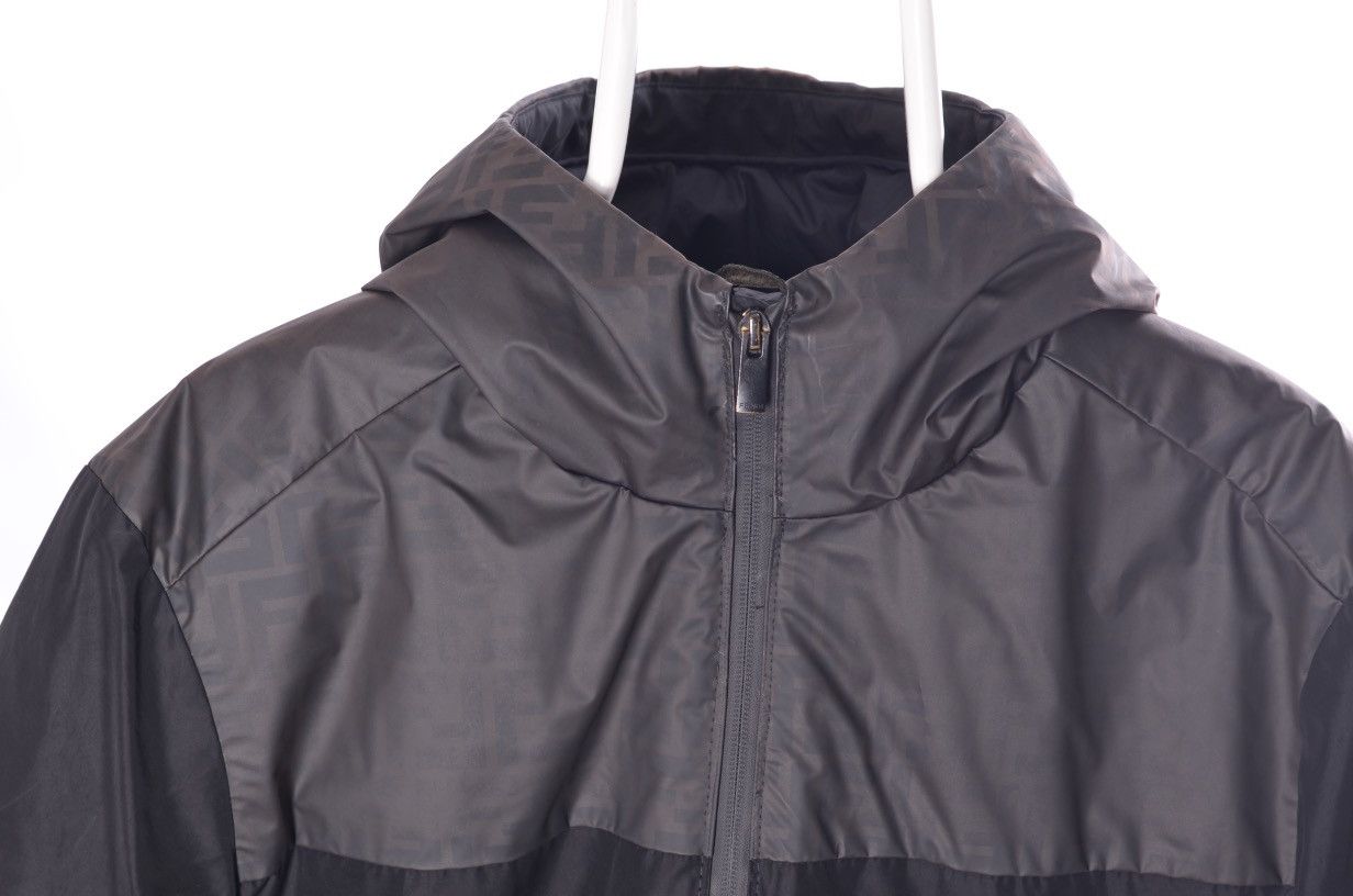 Fendi FENDI monogram hooded down puffer jacket coat SZ 48 Size US M / EU 48-50 / 2 - 2 Thumbnail