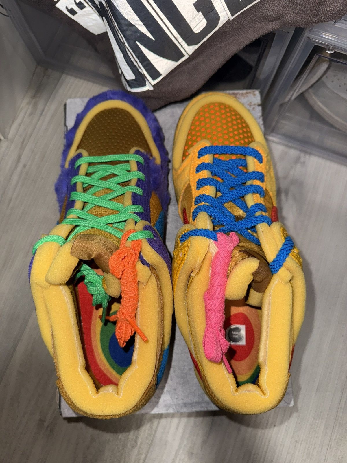 Cactus Plant Flea Market × Nike CPFM x Nike Dunk Low Swamp Sponge Psychic Purple Size US 12 / EU 45 - 6 Thumbnail