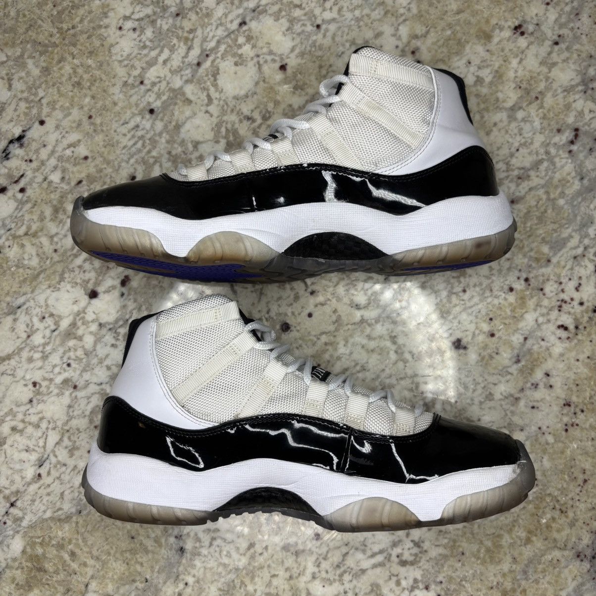 Jordan Brand Sizs 8.5 - Jordan 11 high concord 2011 OG All Worn Size US 8.5 / EU 41-42 - 3 Thumbnail