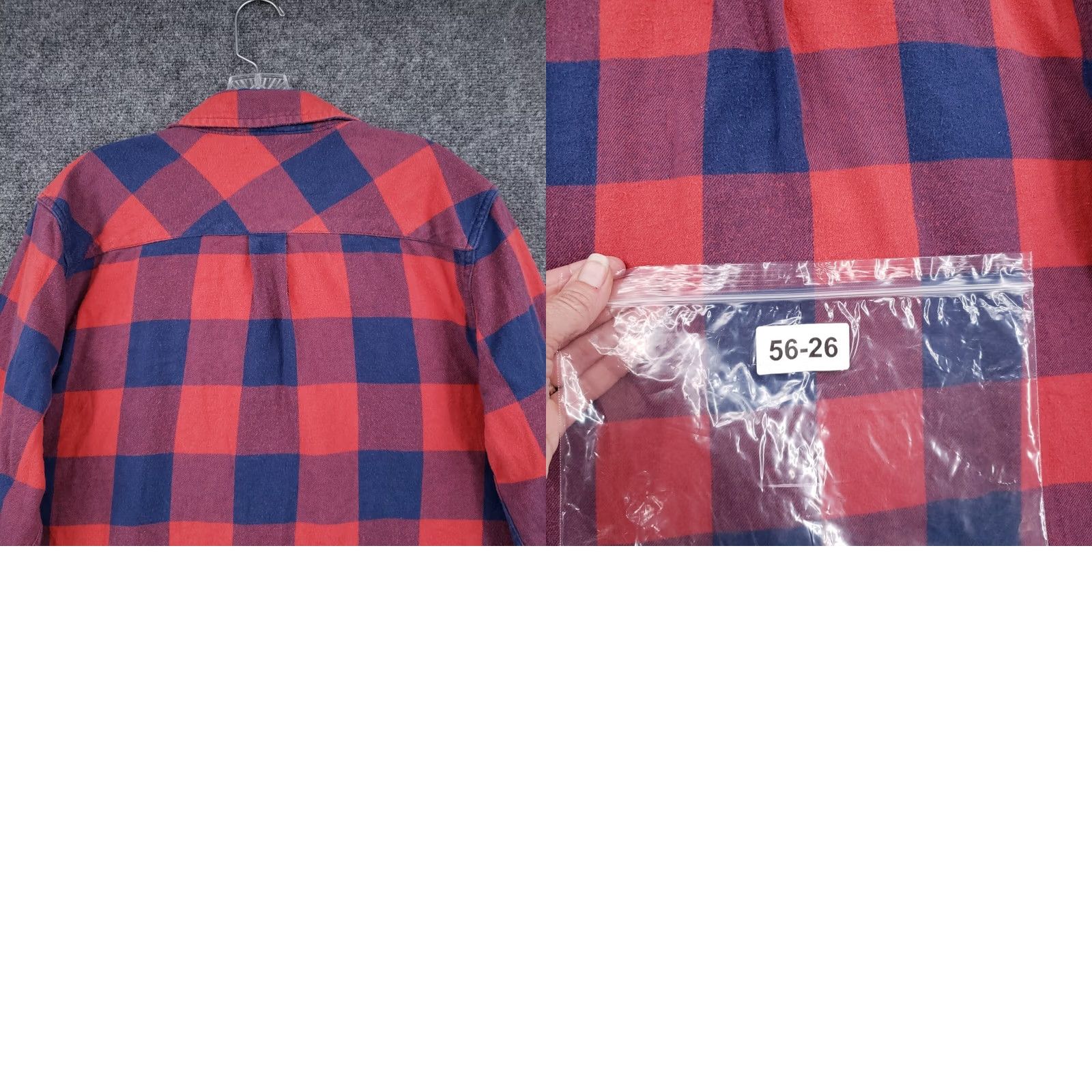 Chubbies Ch Chubbies Button Up Shirt Mens Medium Red Regular Fit Flannel Plaid Long Sleeve Size US M / EU 48-50 / 2 - 9 Thumbnail