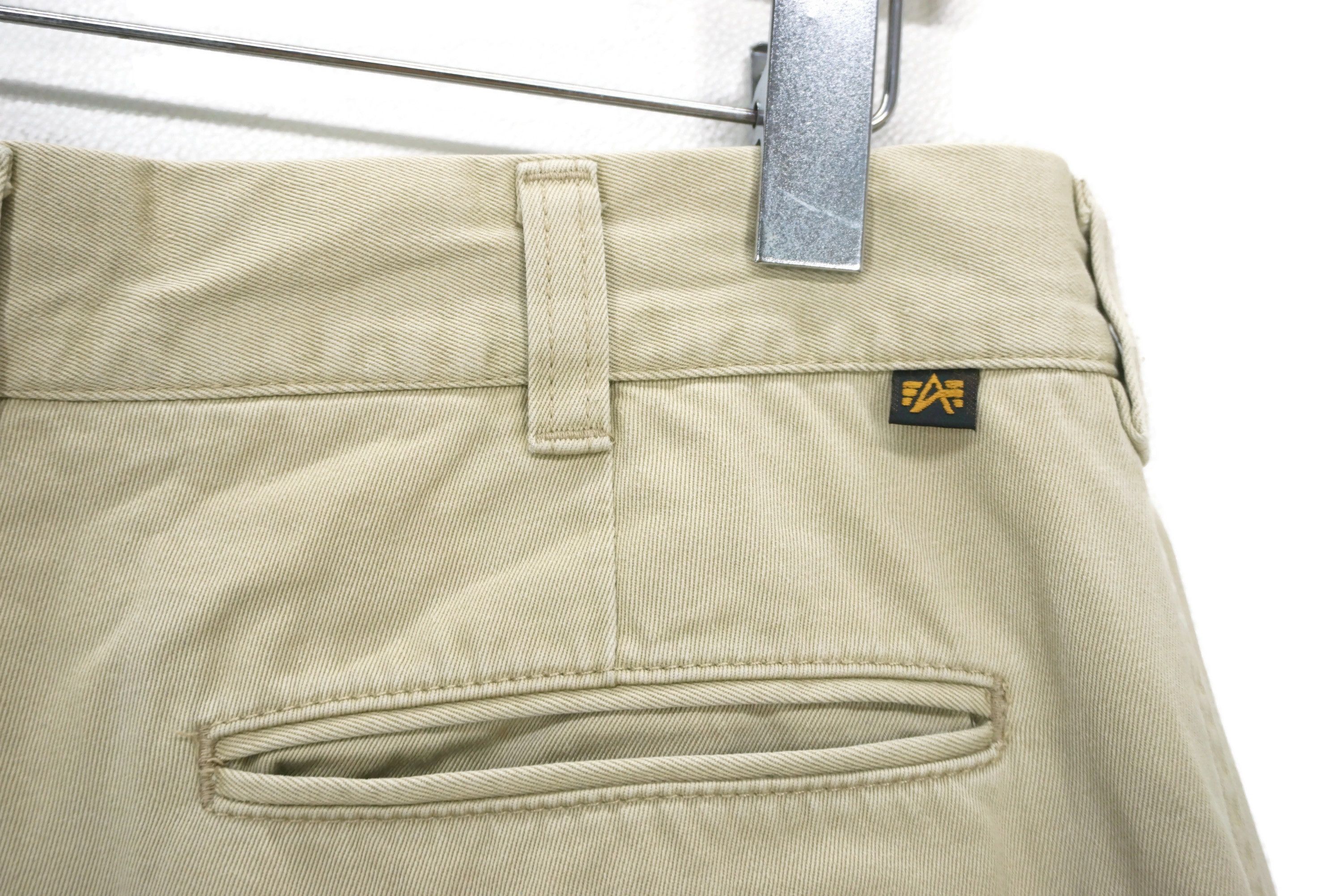 Alpha Industries Alpha Industries Pants Size W34xL30 Distressed Combat Chino Size US 34 / EU 50 - 10 Thumbnail
