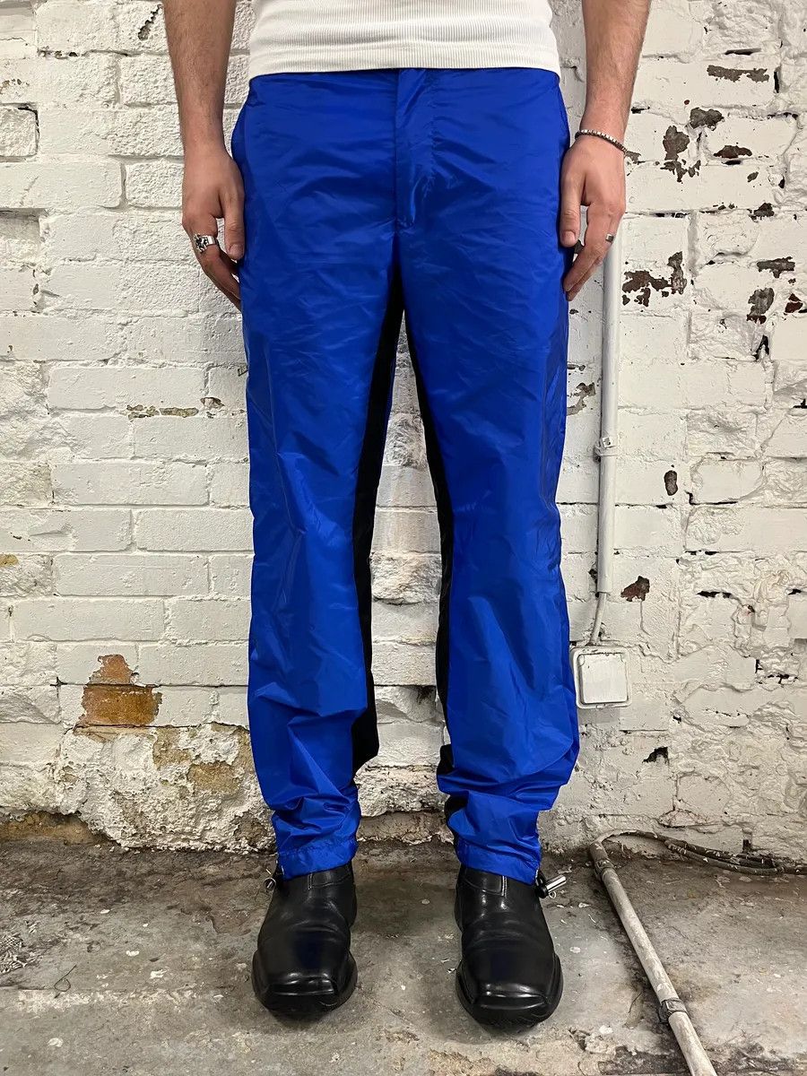Prada AW2019 Prada Electric Blue Nylon Pants Size US 32 / EU 48 - 2 Thumbnail
