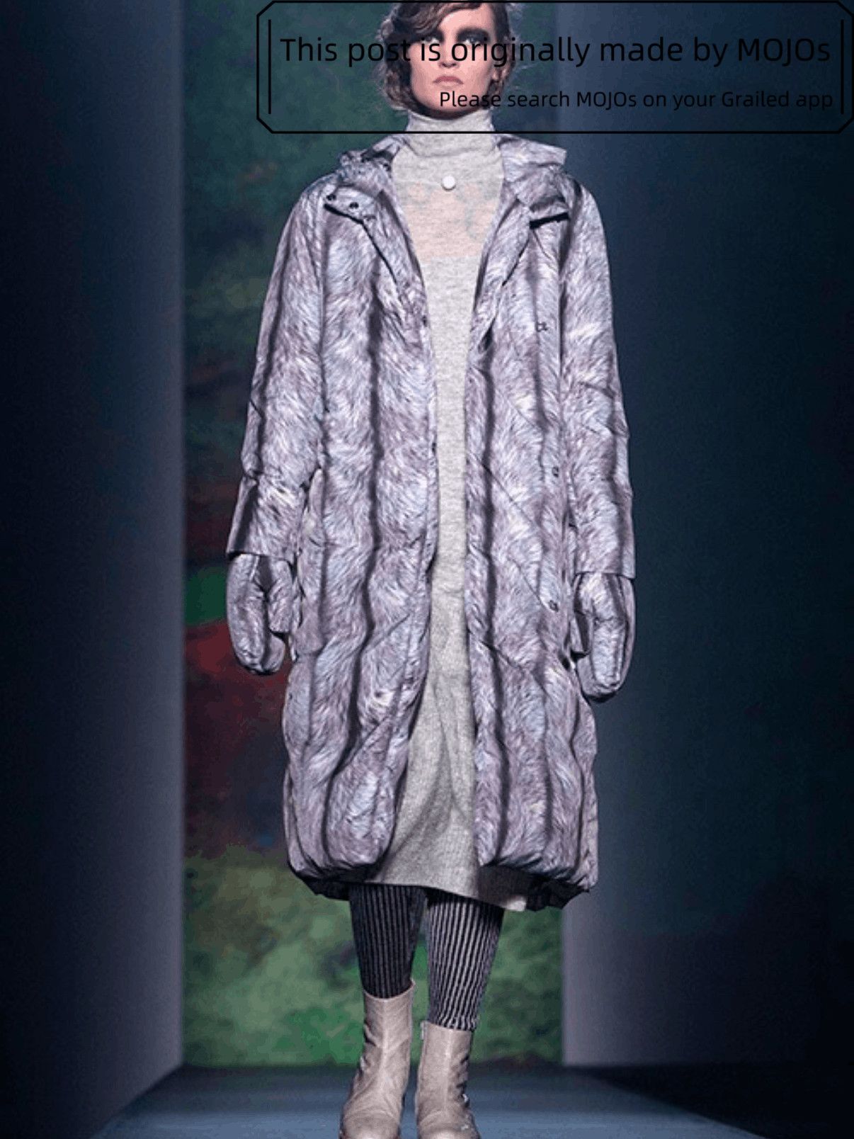 Maison Margiela Maison Margiela MM6 13AW Fur Pattern Glove Size ONE SIZE - 7 Thumbnail