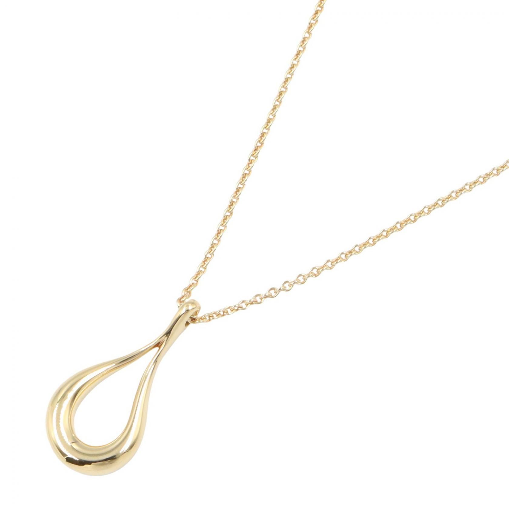 Tiffany & Co. Tiffany & Co. Tiffany&Co. Teardrop Au750 Necklace Precious Metal Necklace DUTY FREE for USA Size ONE SIZE - 1 Thumbnail