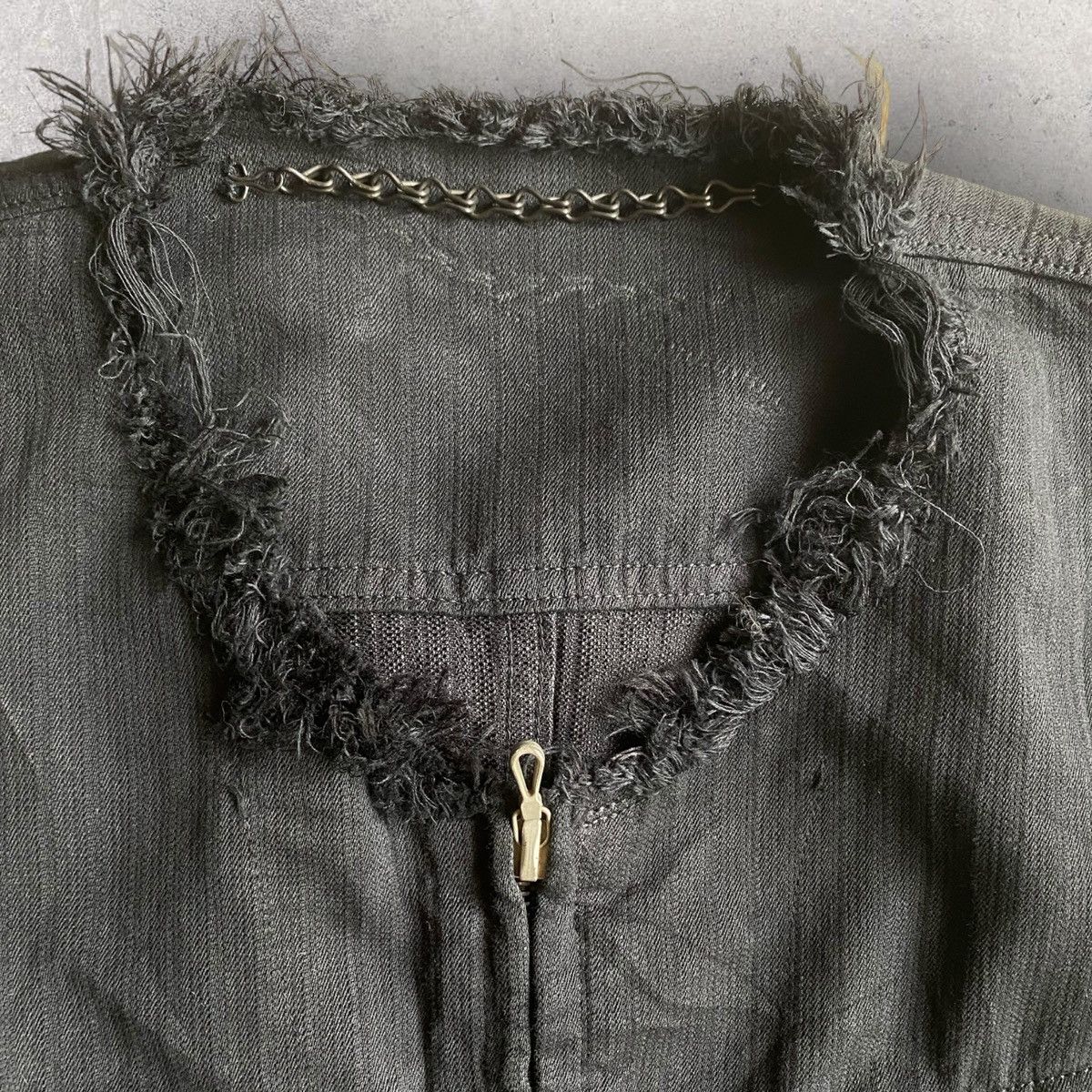 Julius SS06 The Structure Rigid Herringbone Jacket Size US M / EU 48-50 / 2 - 3 Thumbnail
