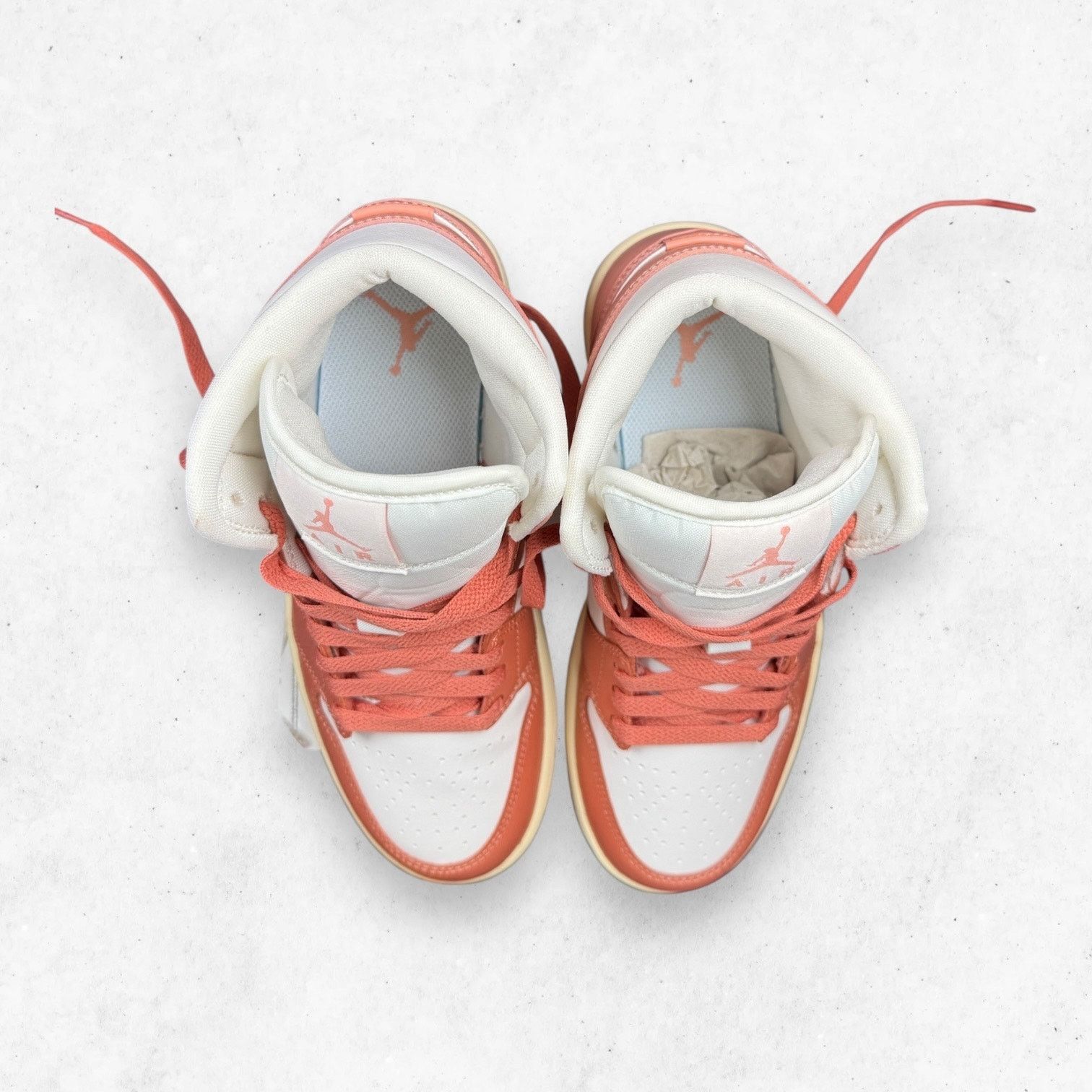 Jordan Brand Air Jordan 1 Mid Madder Root Sail Women's Size 7.5 Size US 7.5 / IT 37.5 - 10 Thumbnail