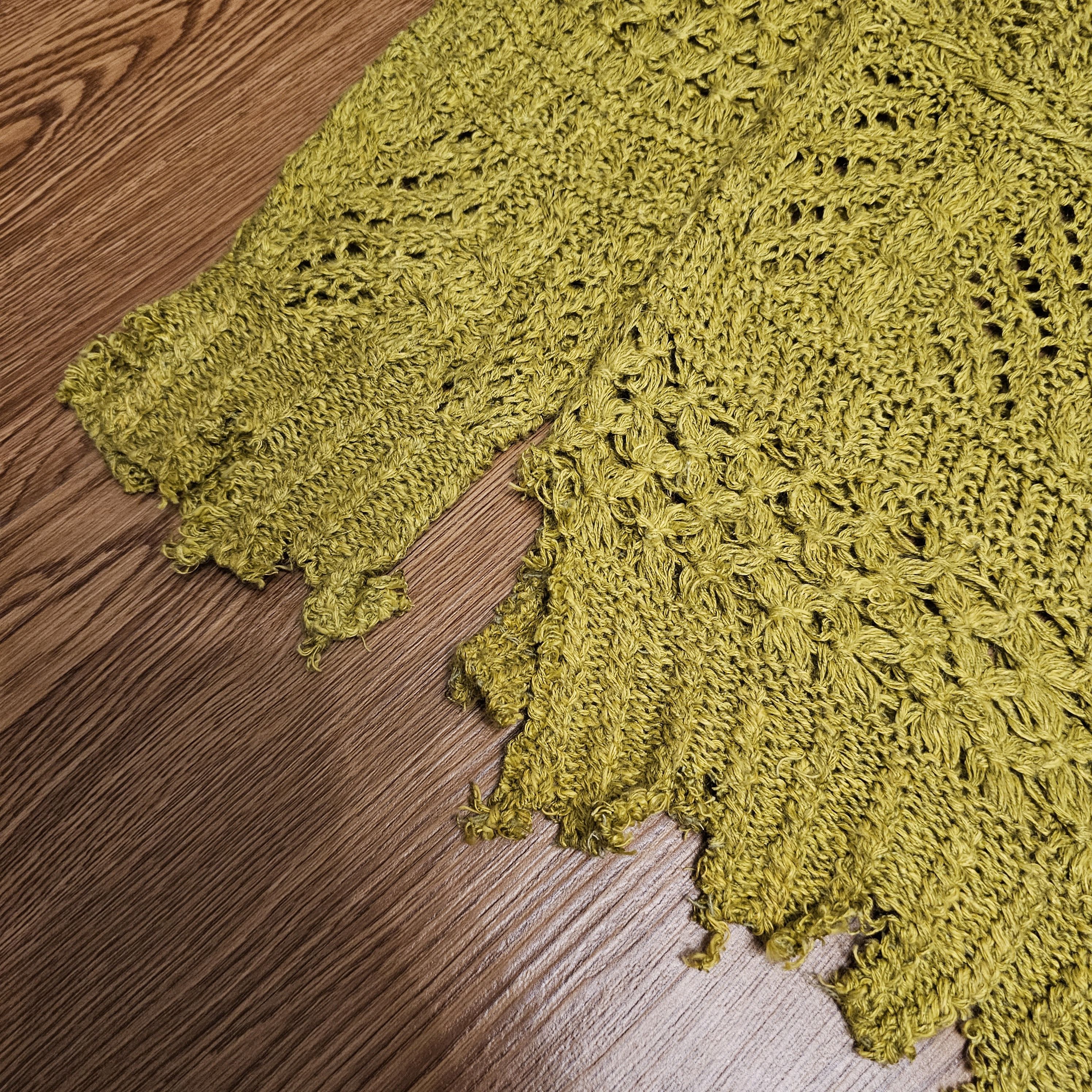 Yoshiyuki Konishi Vtg Ficce Yoshiyuki Konishi Grunge Distressed Knitwear Size US M / EU 48-50 / 2 - 4 Thumbnail