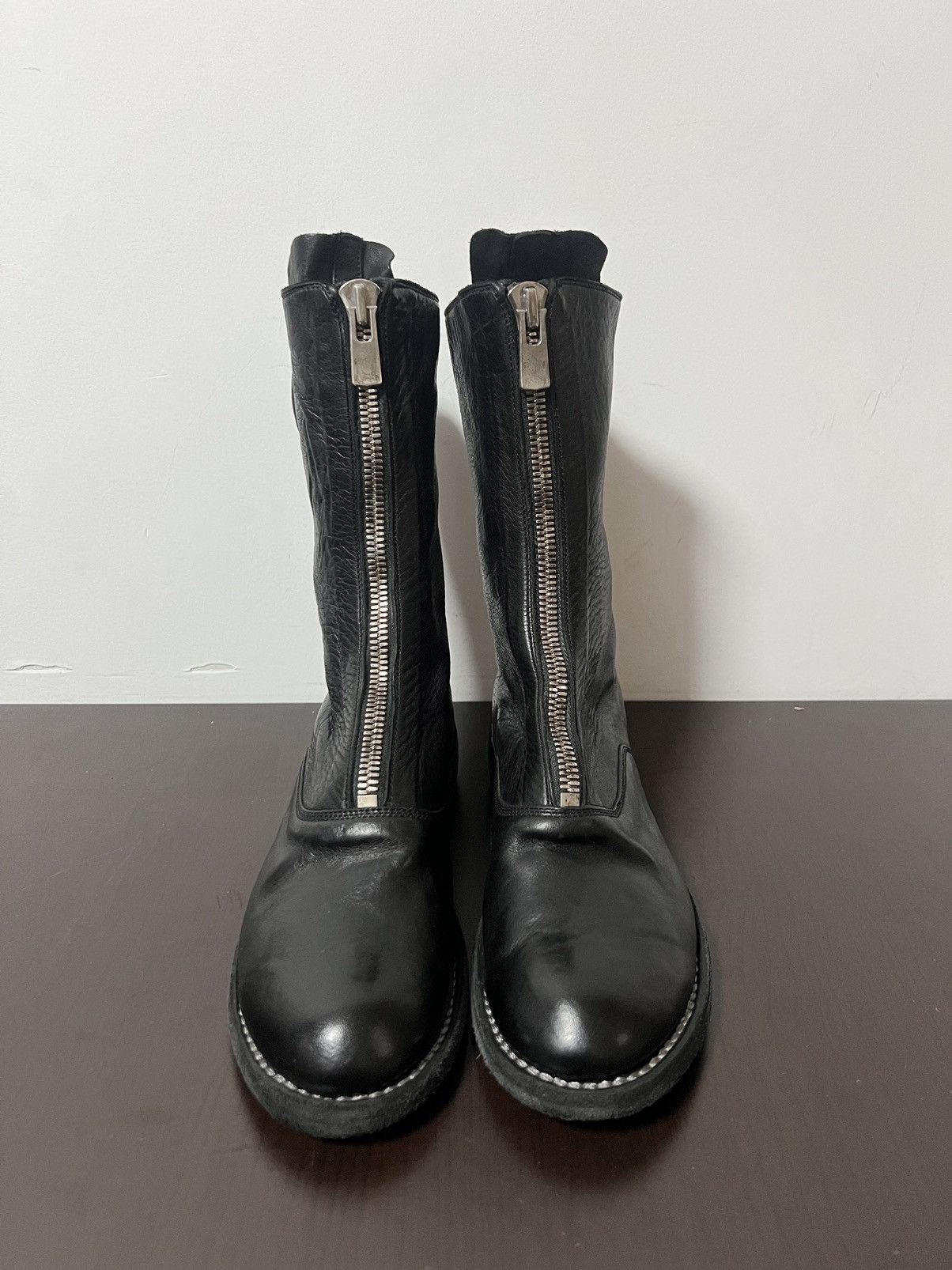 Guidi guidi 310 black zip boots sz36.5 Size US 6.5 / IT 36.5 - 3 Thumbnail
