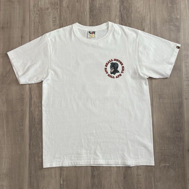 Bape BAPE General ASNKA Logo T-shirt a bathing ape Size US L / EU 52-54 / 3 - 2 Thumbnail