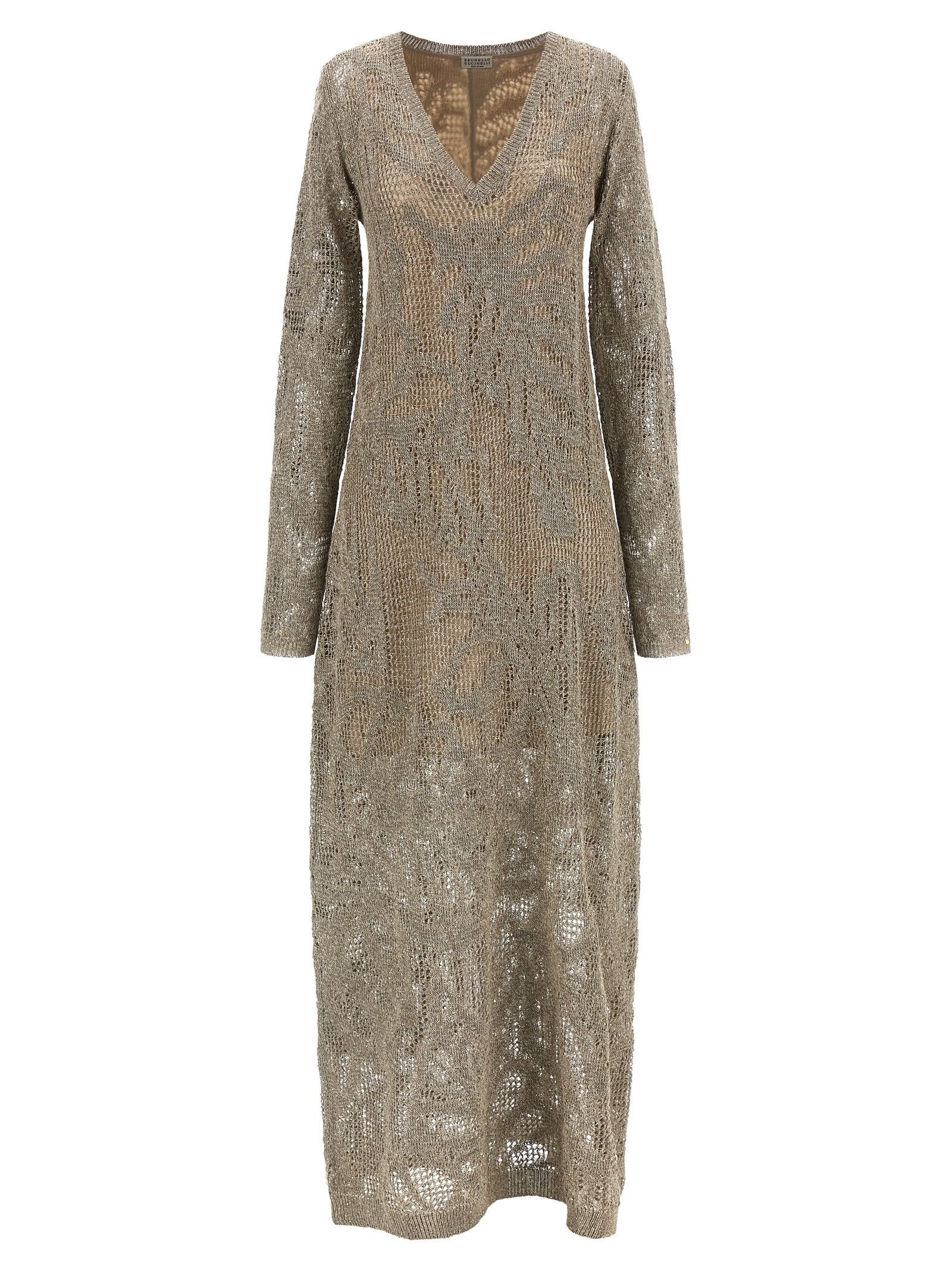 Brunello Cucinelli Micro sequin dress Size M / US 6-8 / IT 42-44 - 1 Thumbnail