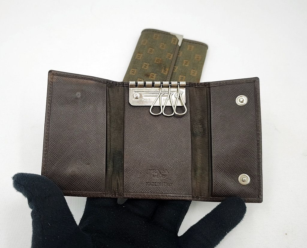 Fendi authentic FENDI notepad and PRADA key holder wallet Size ONE SIZE - 7 Thumbnail