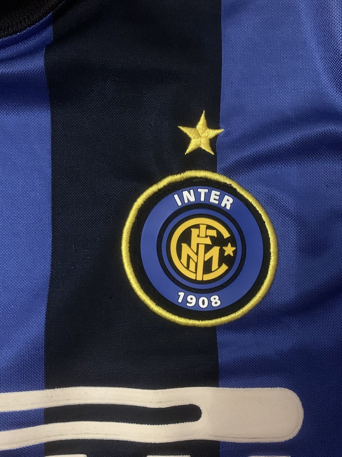 Nike × Vintage Vintage Y2K Inter Milan Home Jersey Size US L / EU 52-54 / 3 - 3 Thumbnail